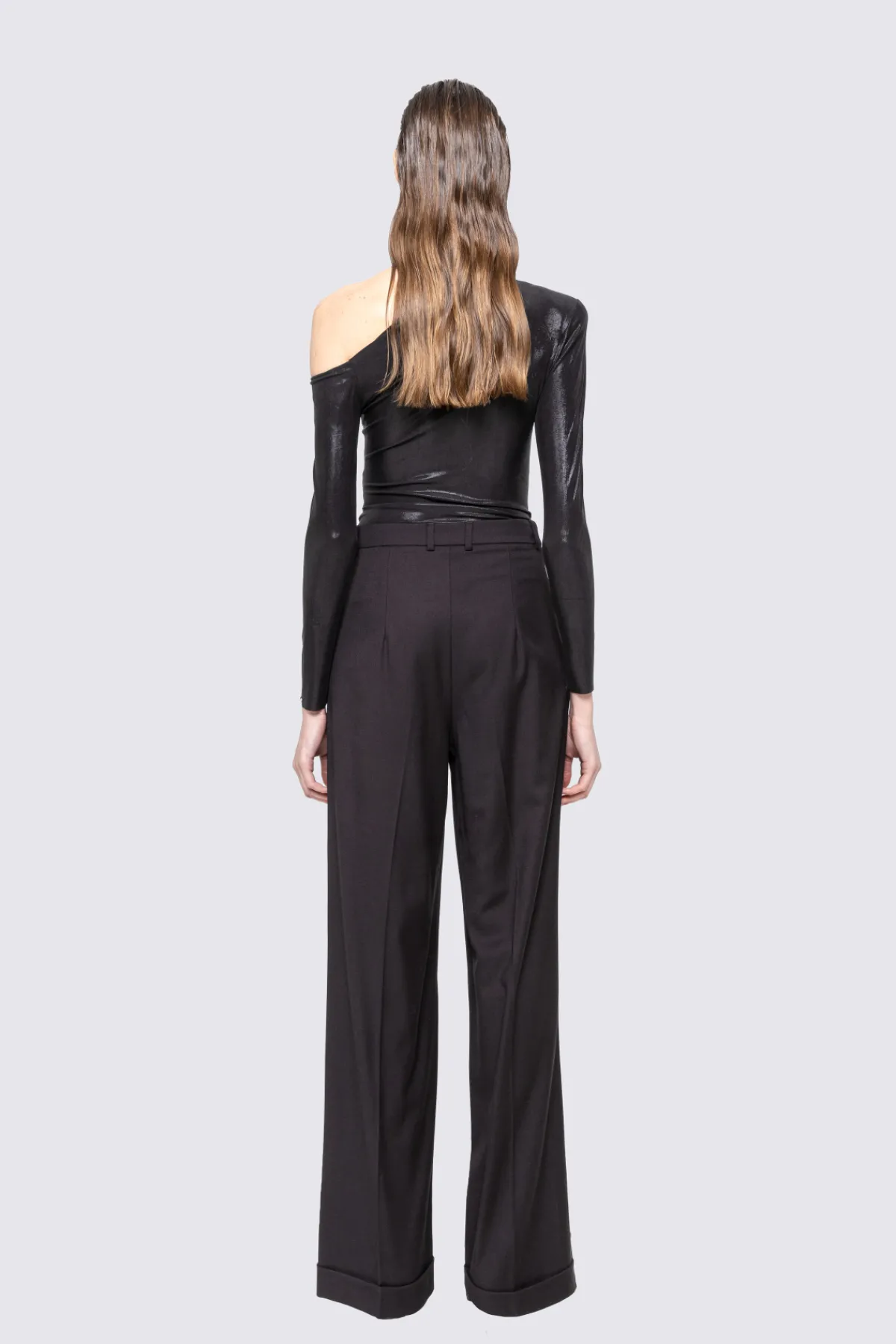 Fashion Asymmetric bodysuit Body