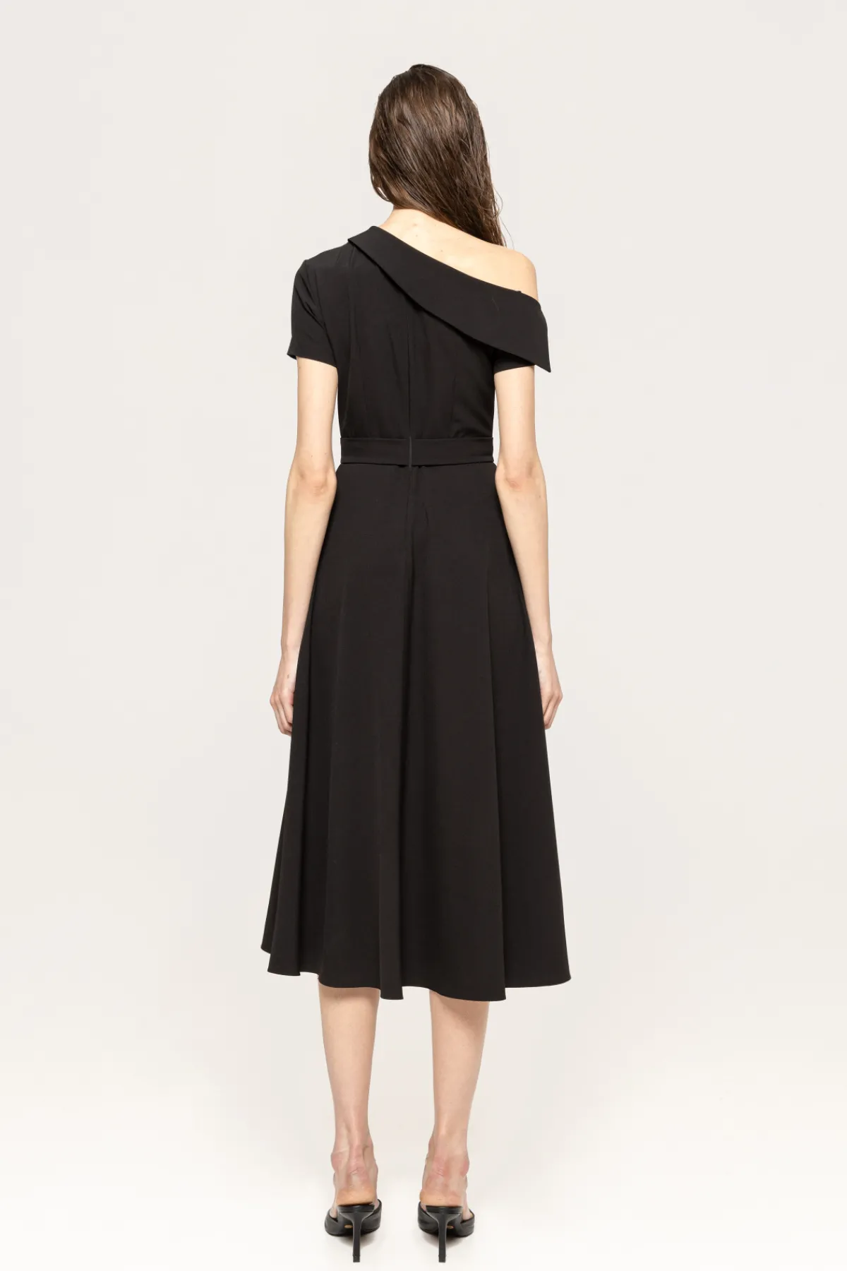 Store Asymmetric one-shoulder midi dress Dresses