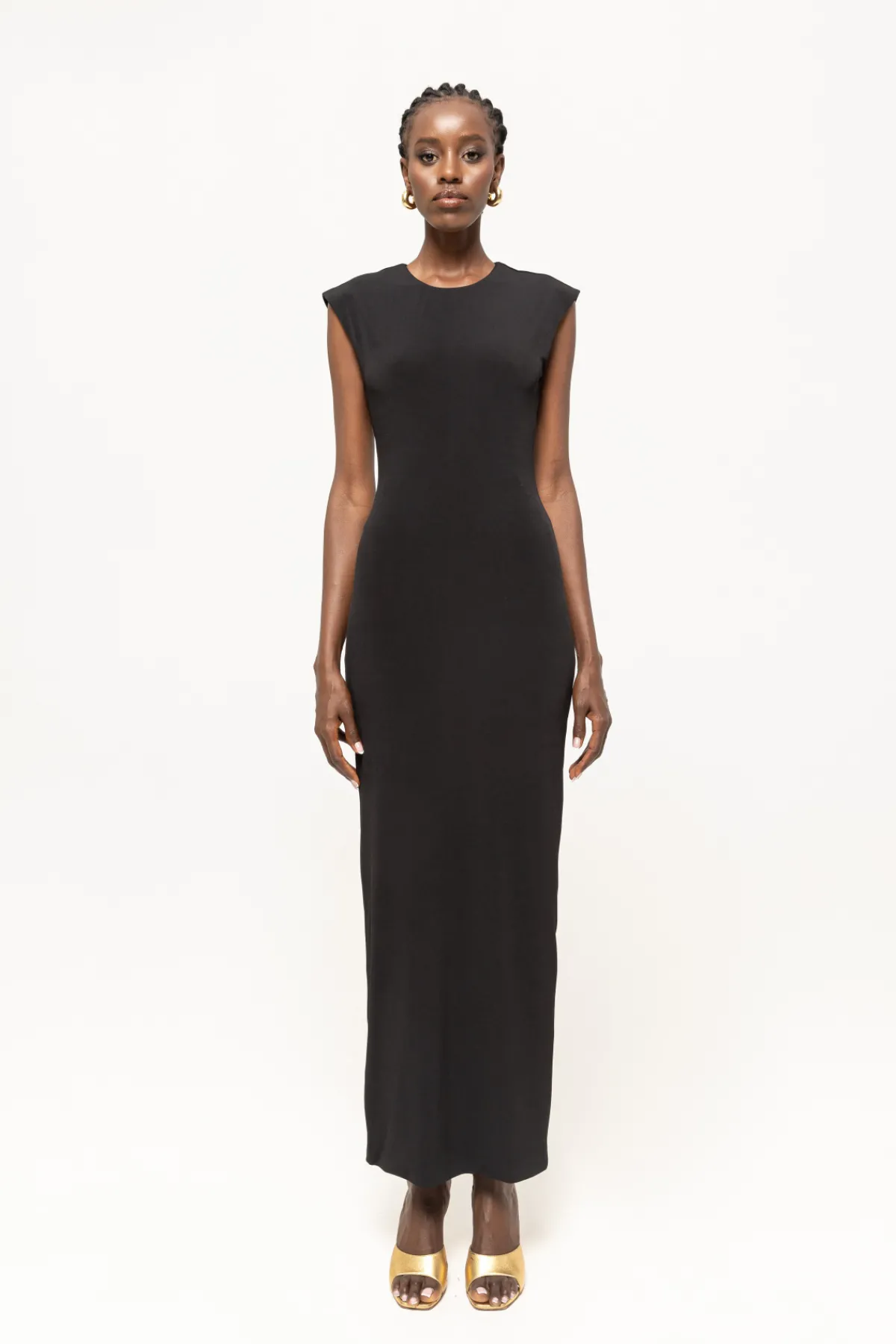 Fashion Backless midi dress Dresses