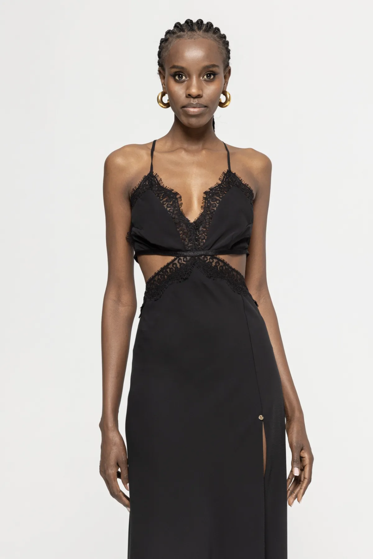 Shop Backless midi dress Dresses