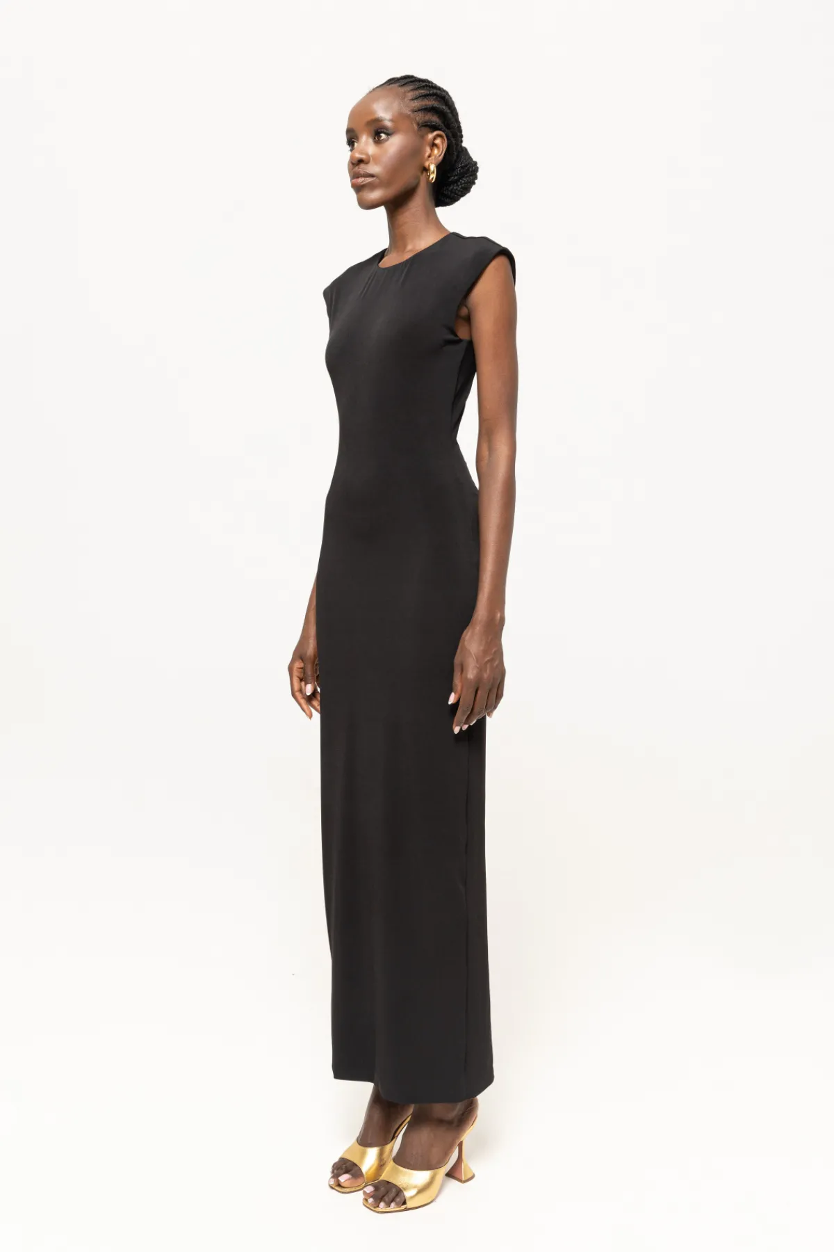 Fashion Backless midi dress Dresses