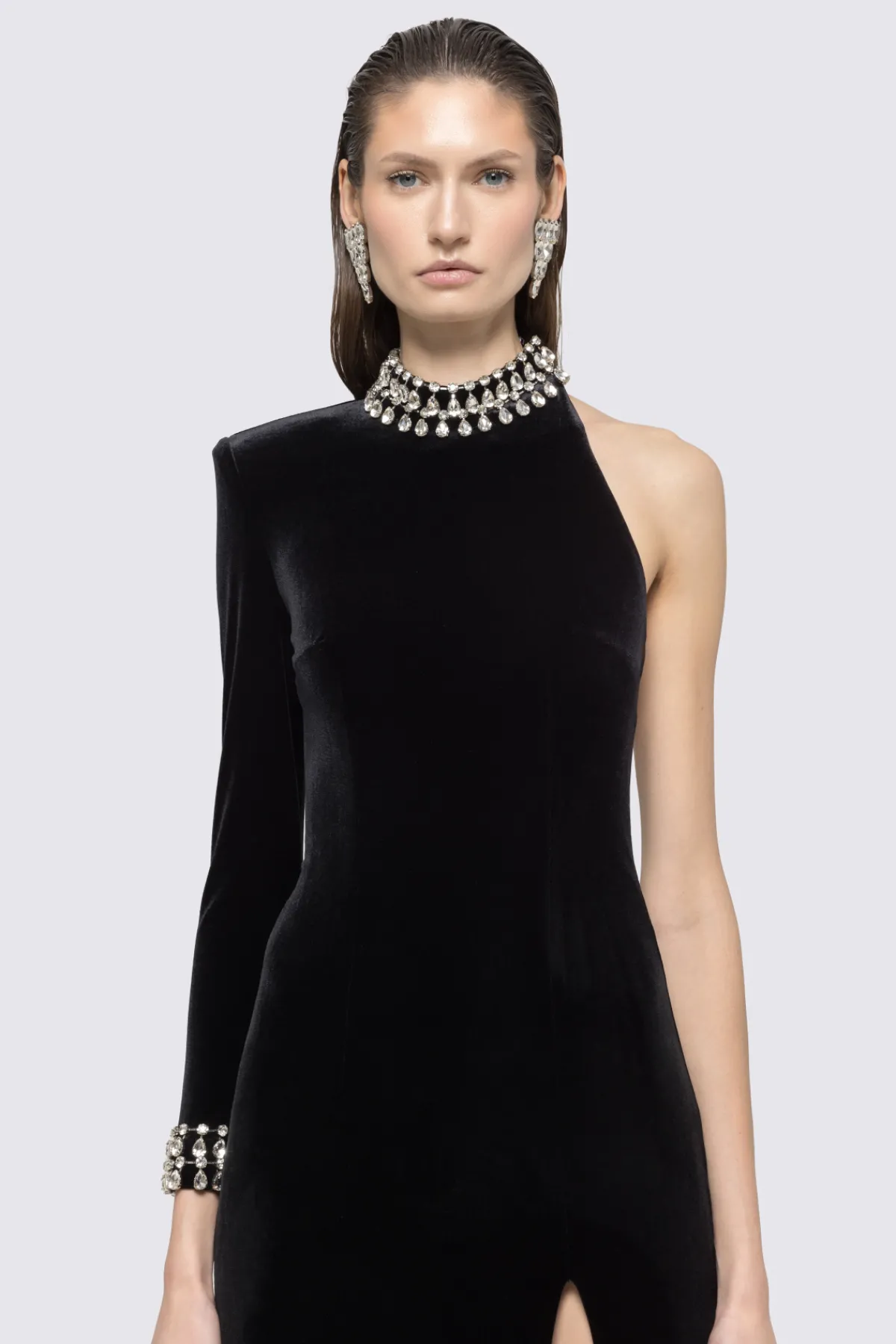Flash Sale Backless velvet maxi dress Dresses