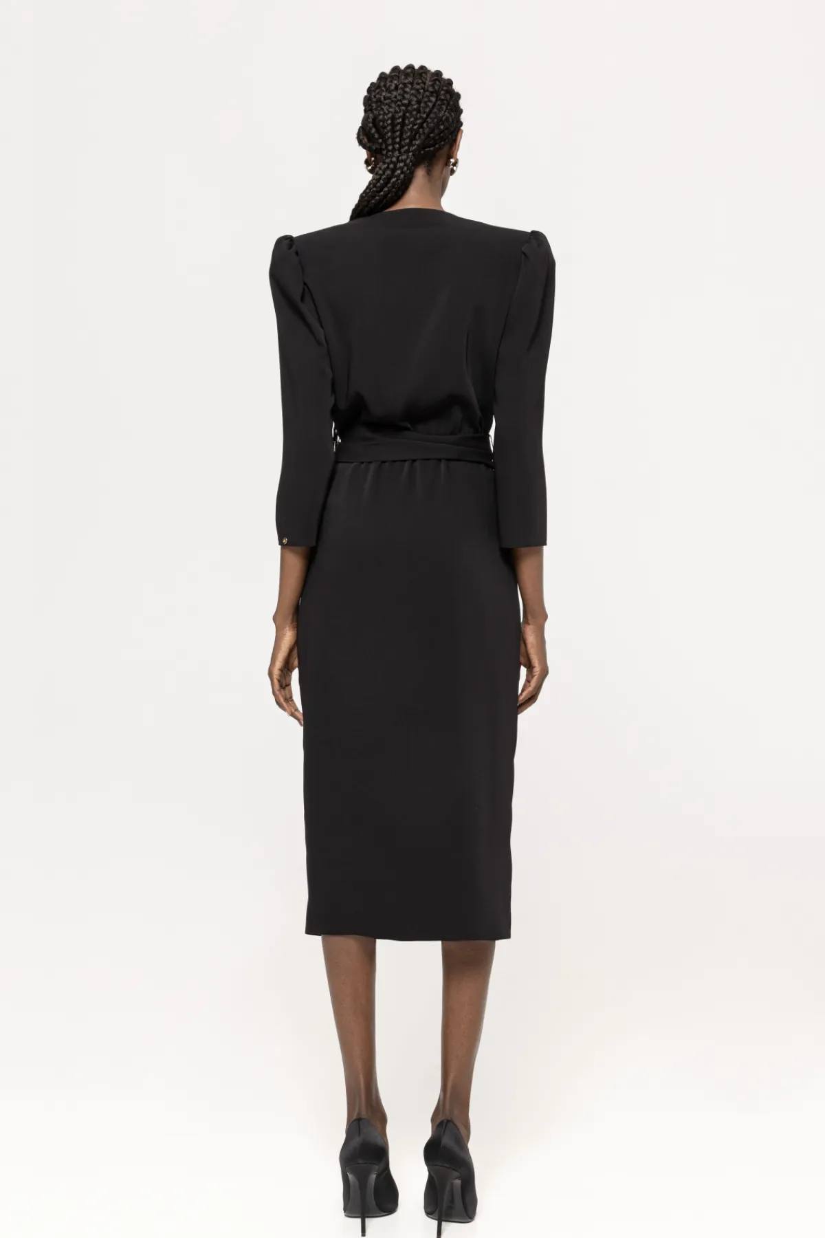 Discount Belted midi dress Dresses