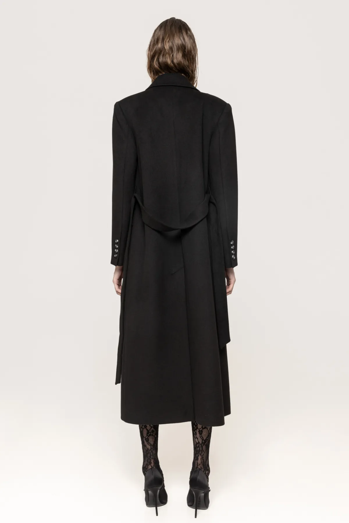Shop Belted wrap coat Coats