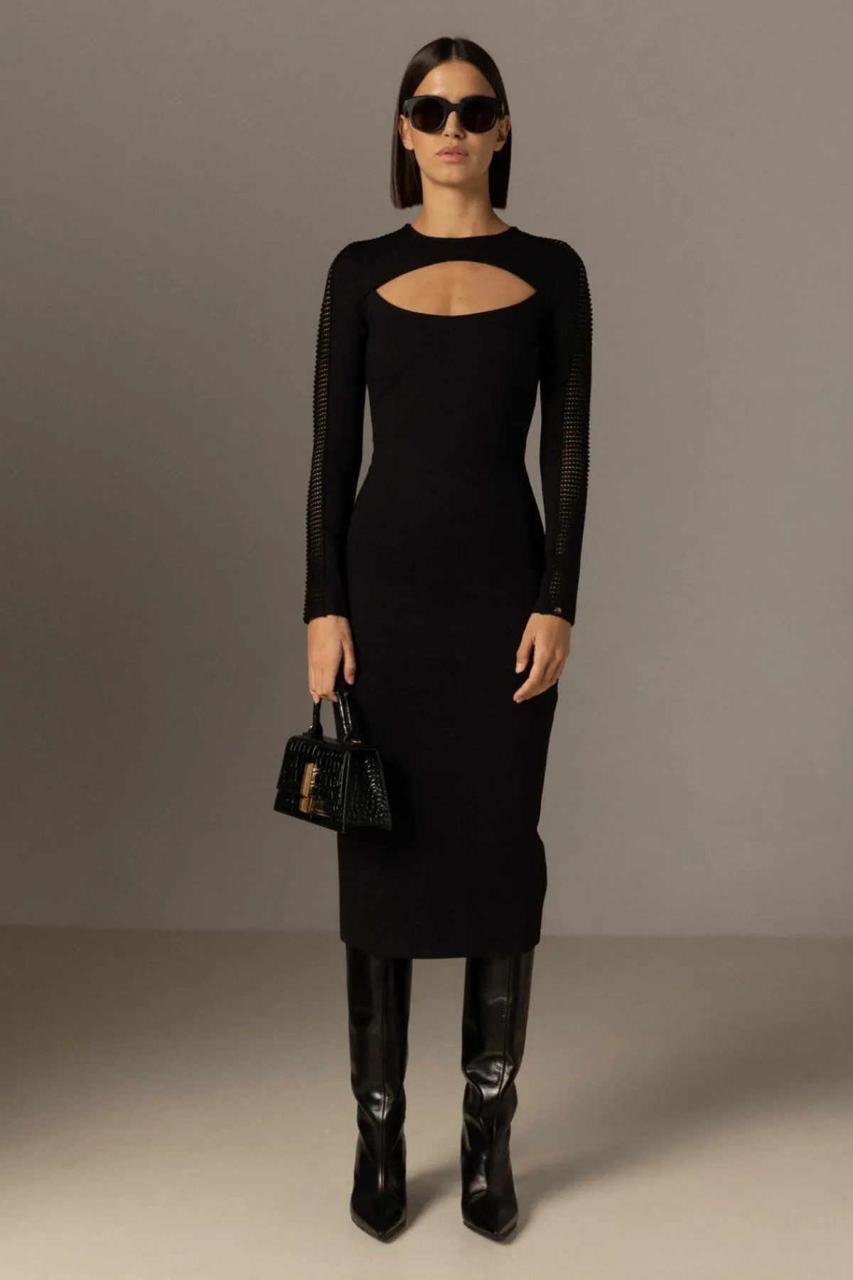 Clearance Bodycon midi dress Dresses