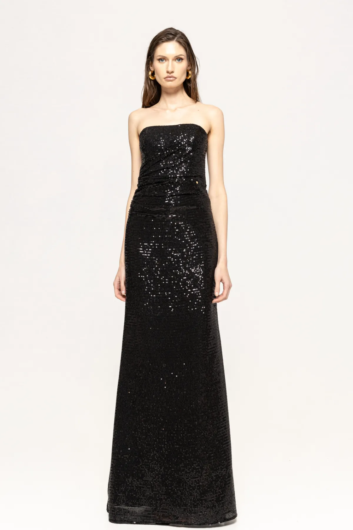 Best Sale Corset-detail sequinned maxi dress Dresses