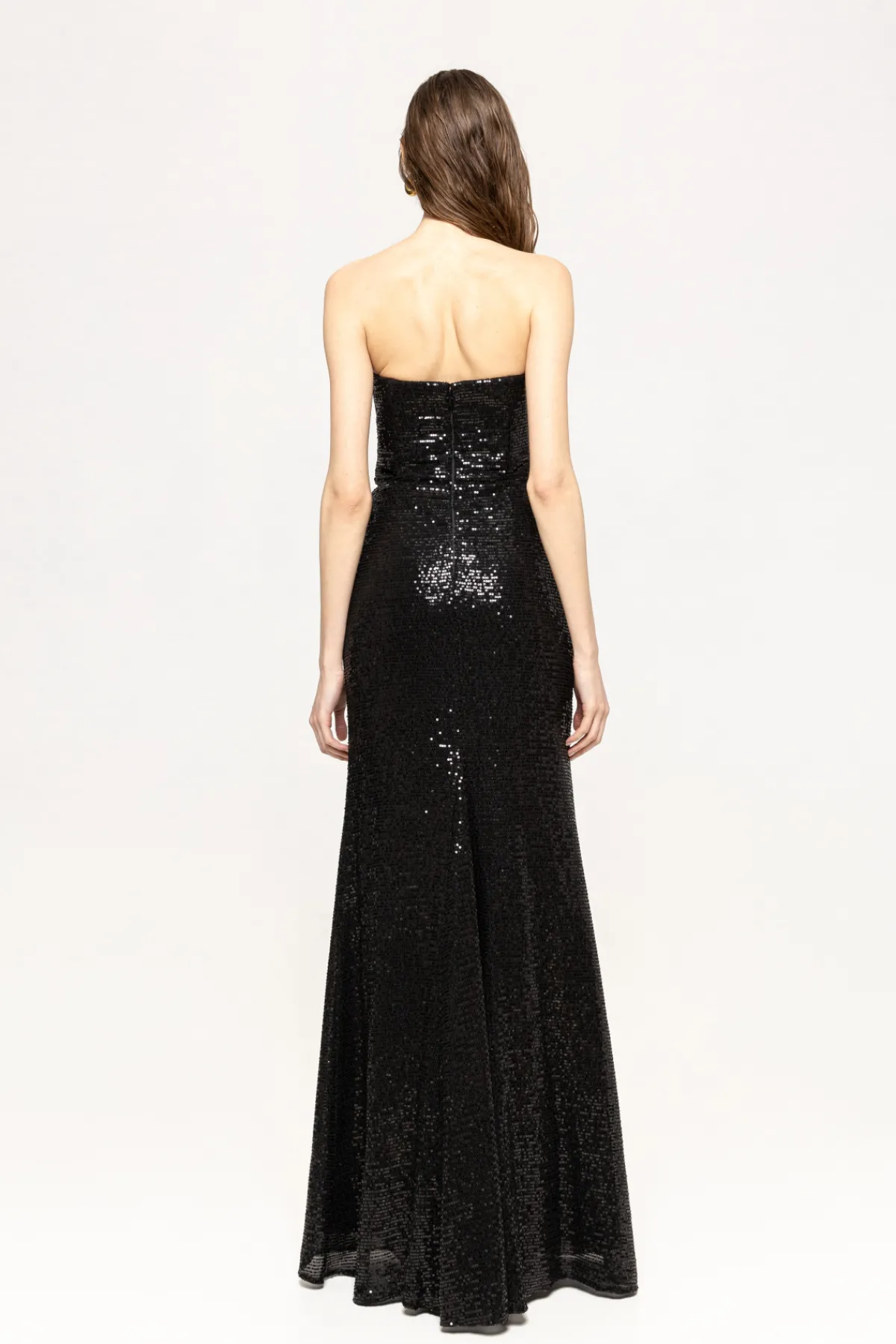 Best Sale Corset-detail sequinned maxi dress Dresses