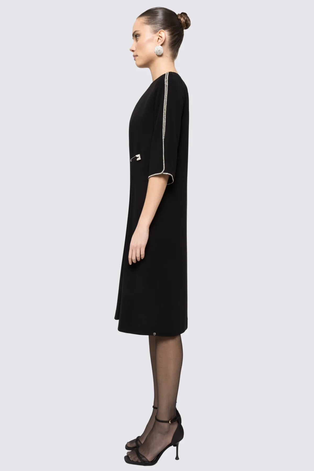 Cheap Crystal-detail midi dress Dresses