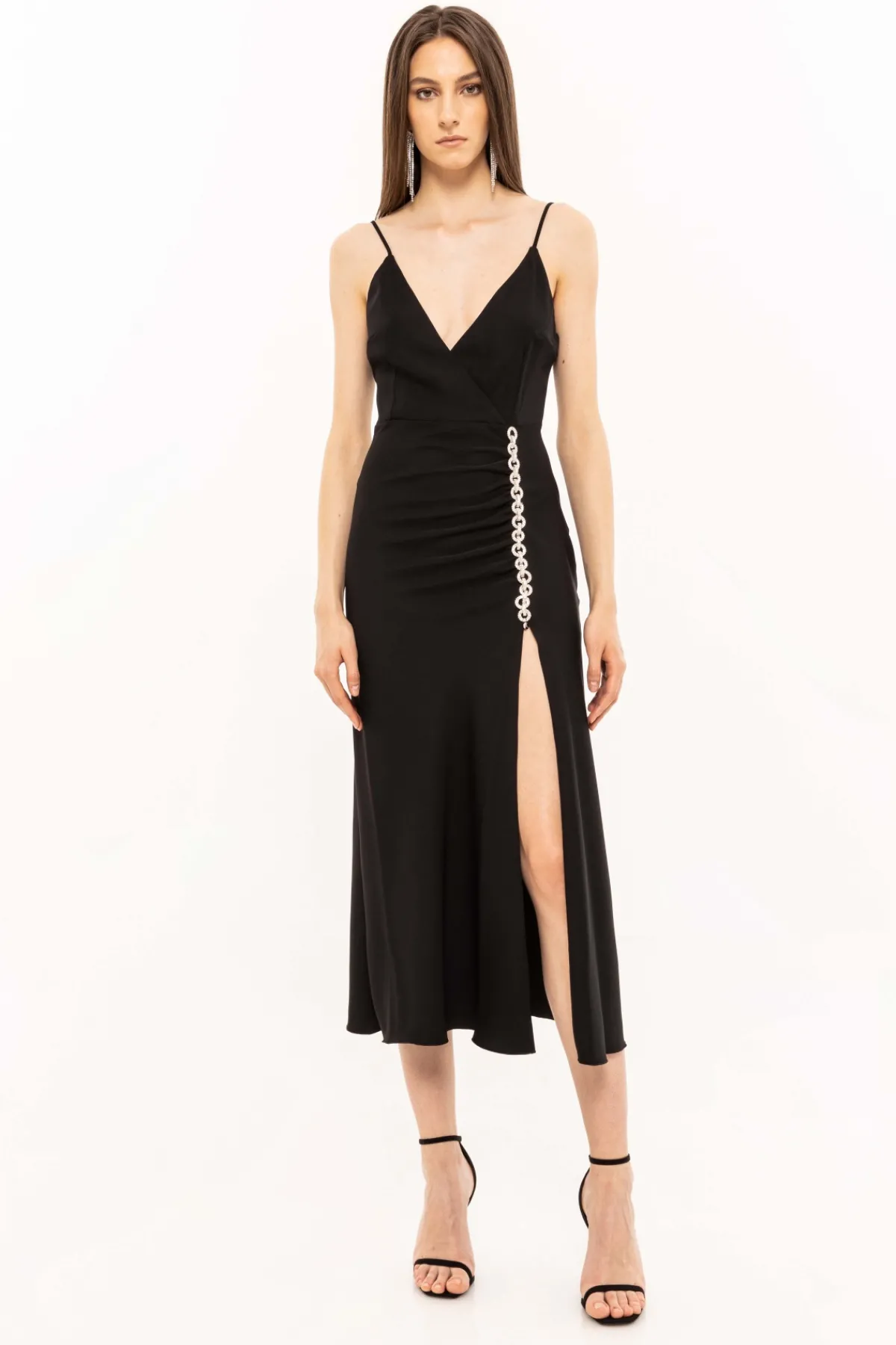 Online Crystal-embellished midi dress Dresses