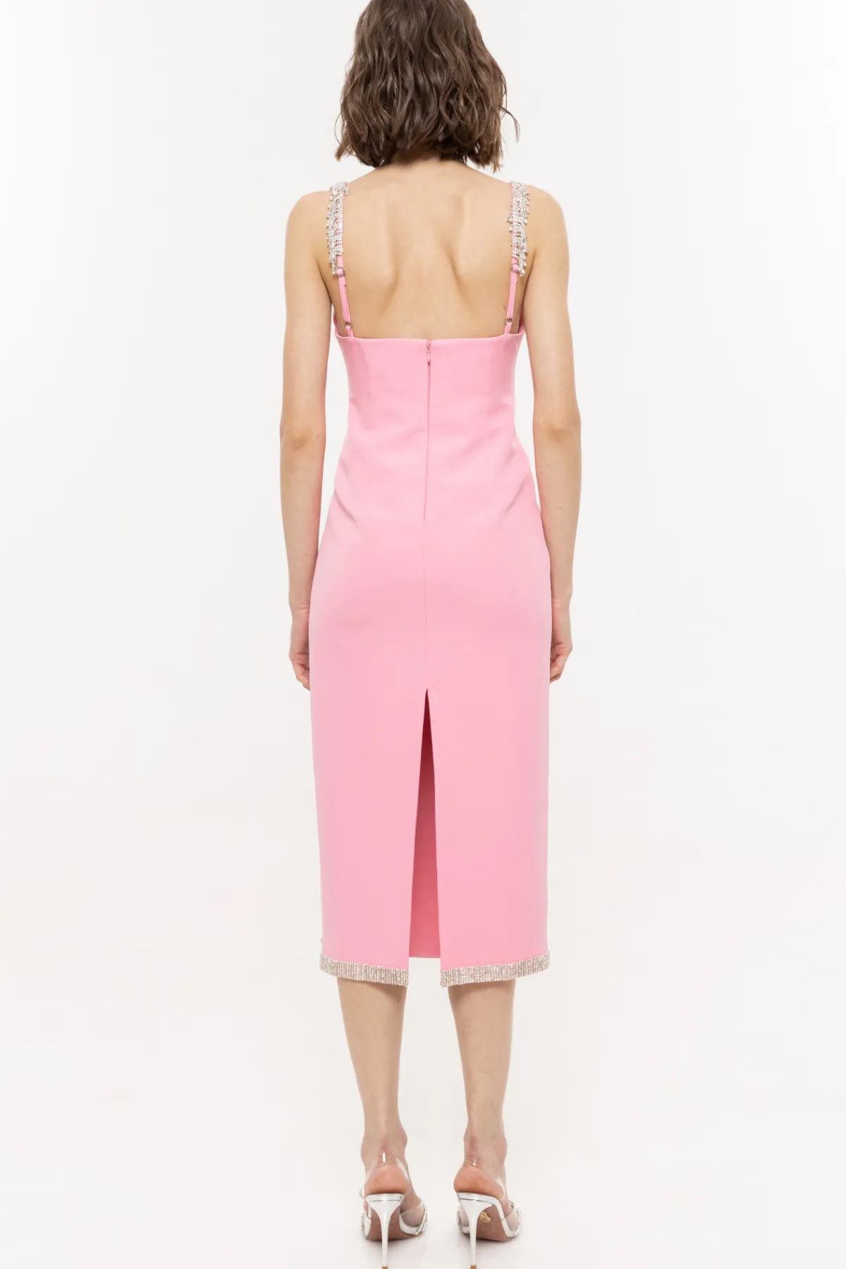 Outlet Crystal-trimmed bodycon dress Dresses