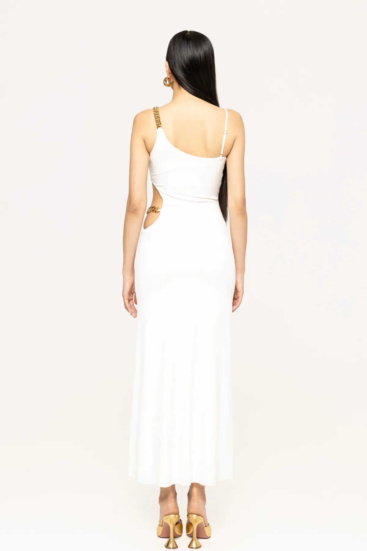 New Cut-out detail midi dress Dresses