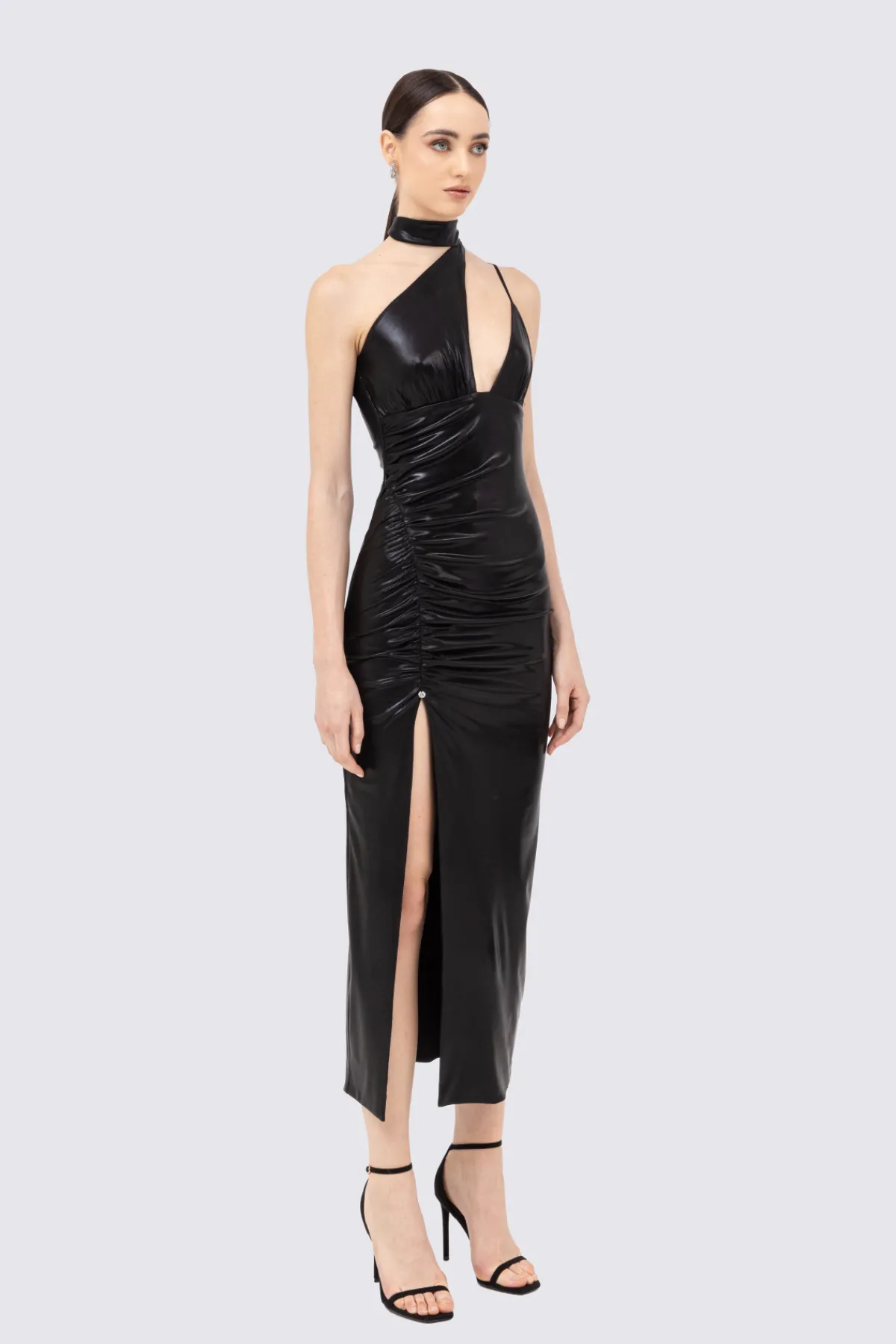 New Cut-out detail midi dress Dresses