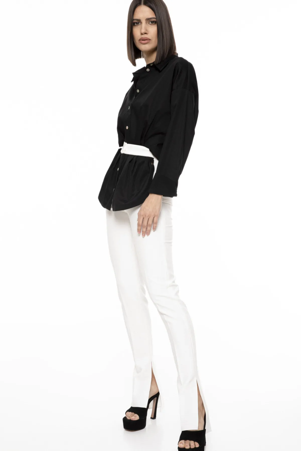 Online Cut-out detail pants Pants