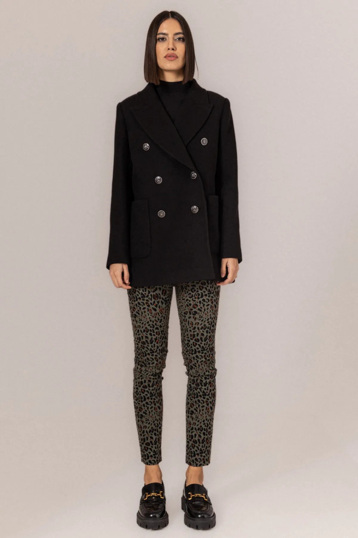 Fashion Double-breasted coat Coats