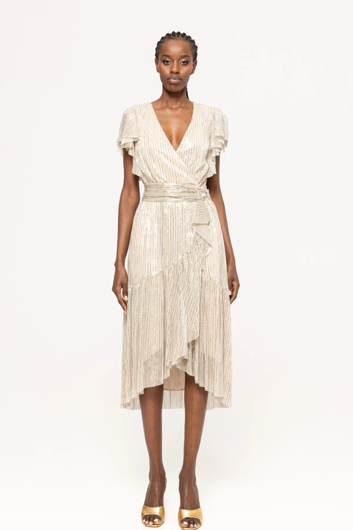 Online Embelished tulle midi dress Dresses