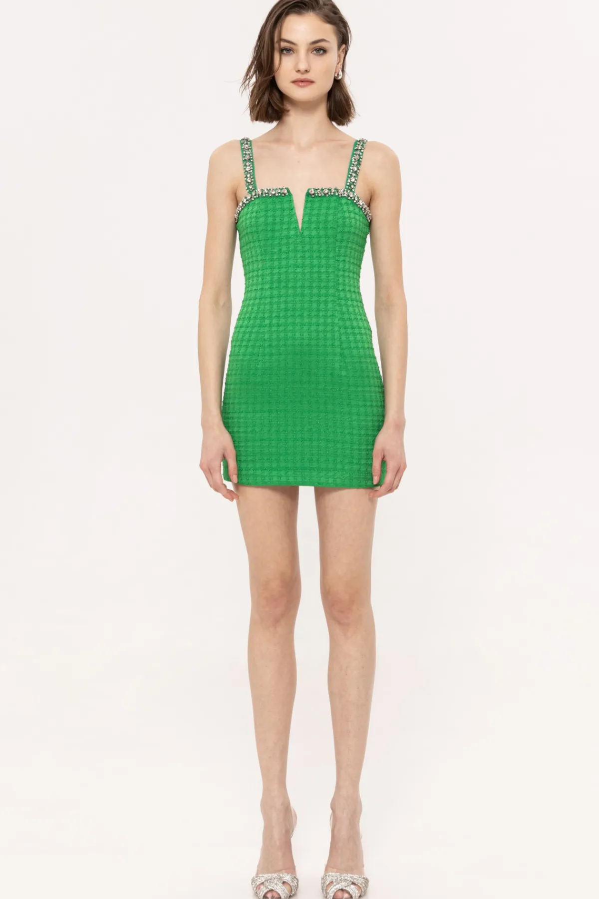 Sale Embellished bouclé mini dress Dresses