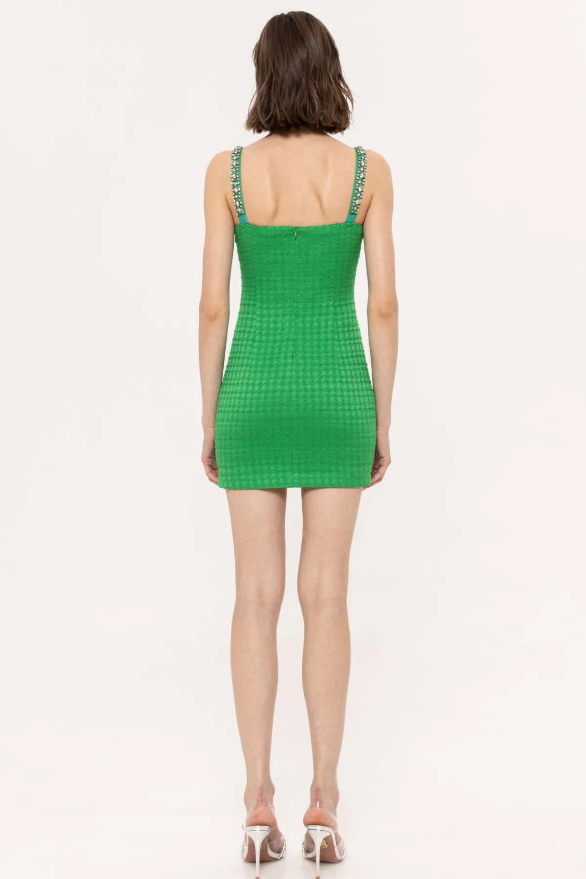 Sale Embellished bouclé mini dress Dresses
