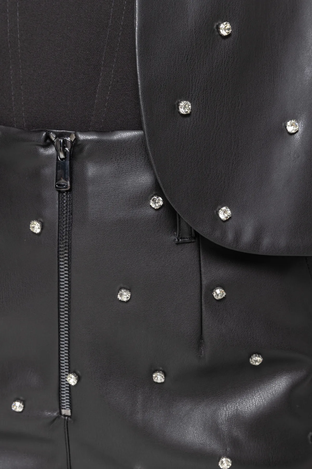 New Embellished faux leather pants Leather | Pants