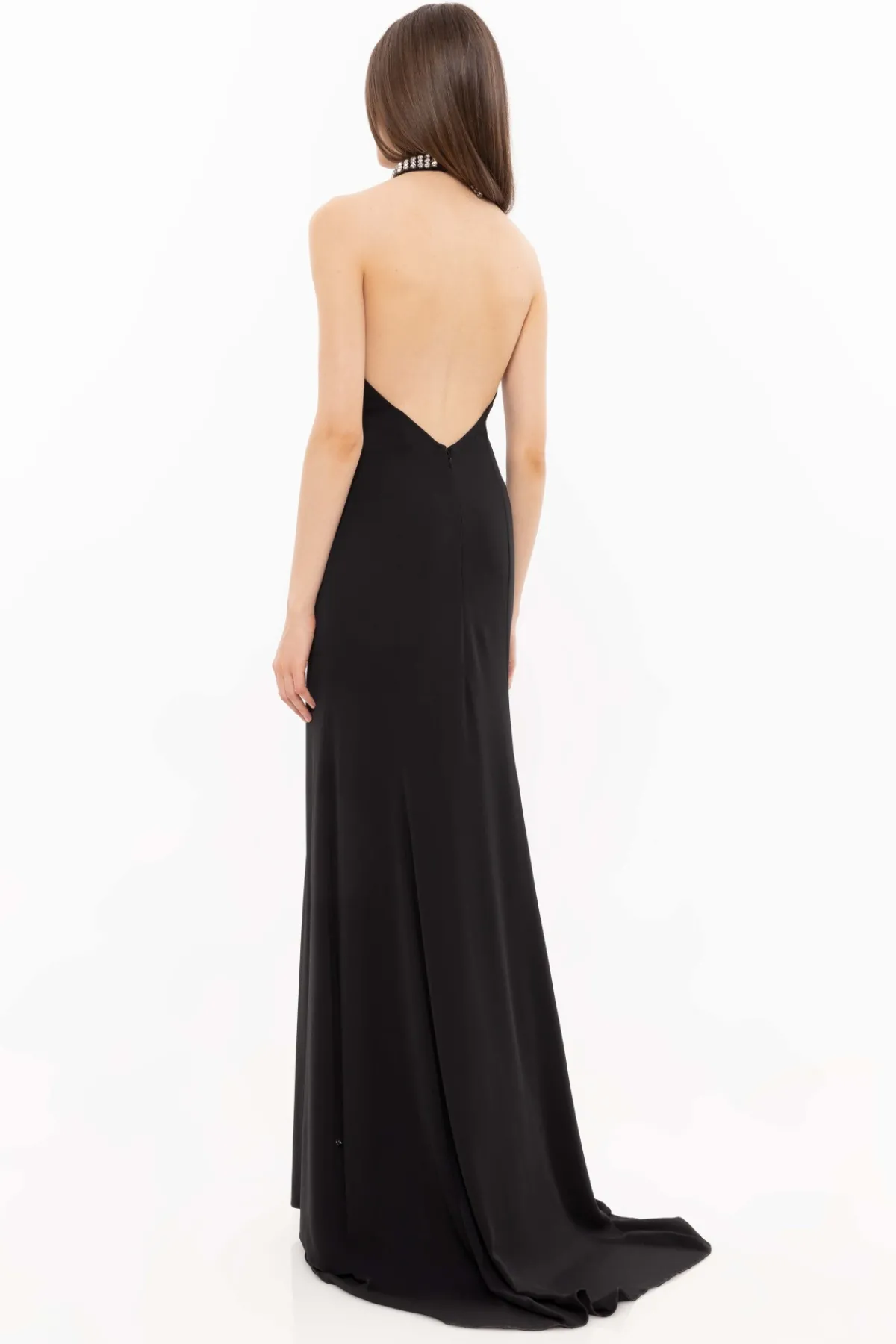 Sale Embellished halterneck maxi dress Dresses
