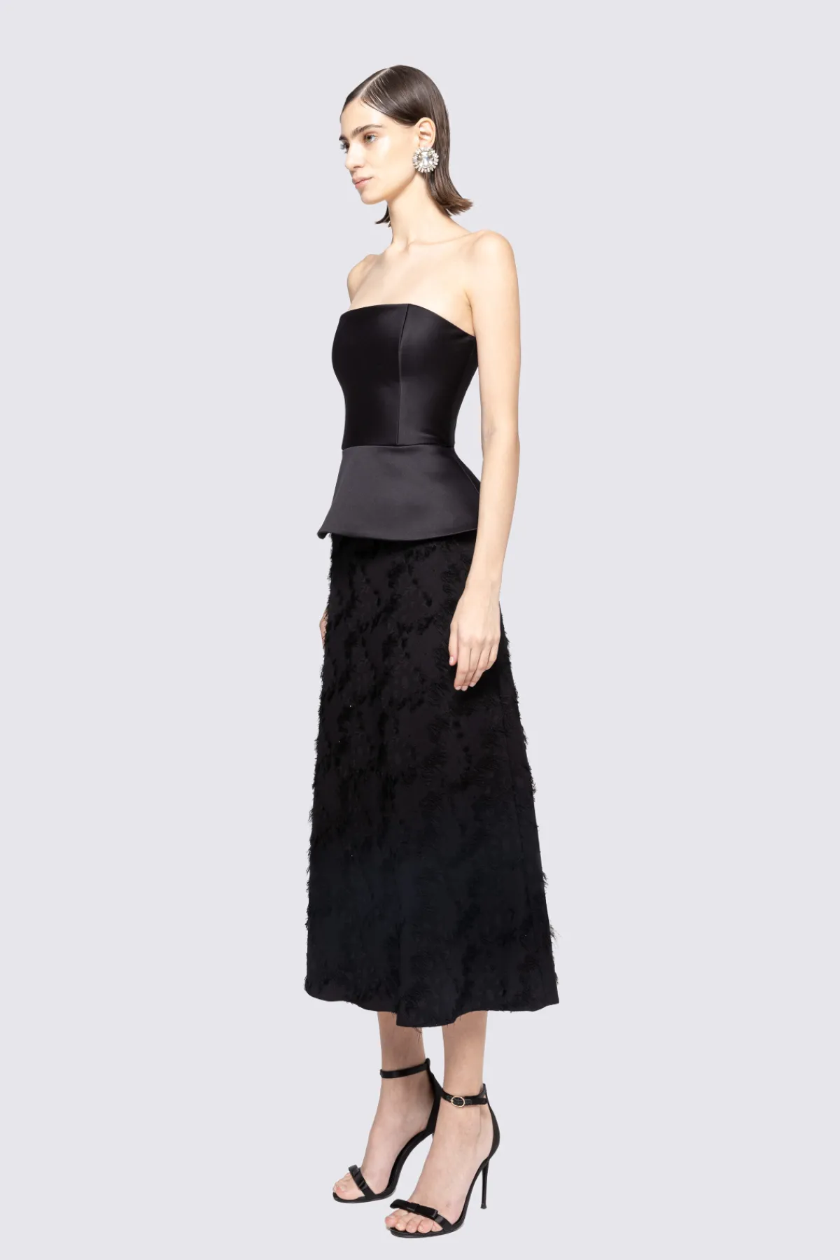 Sale Embellished jaquard midi skirt Skirts