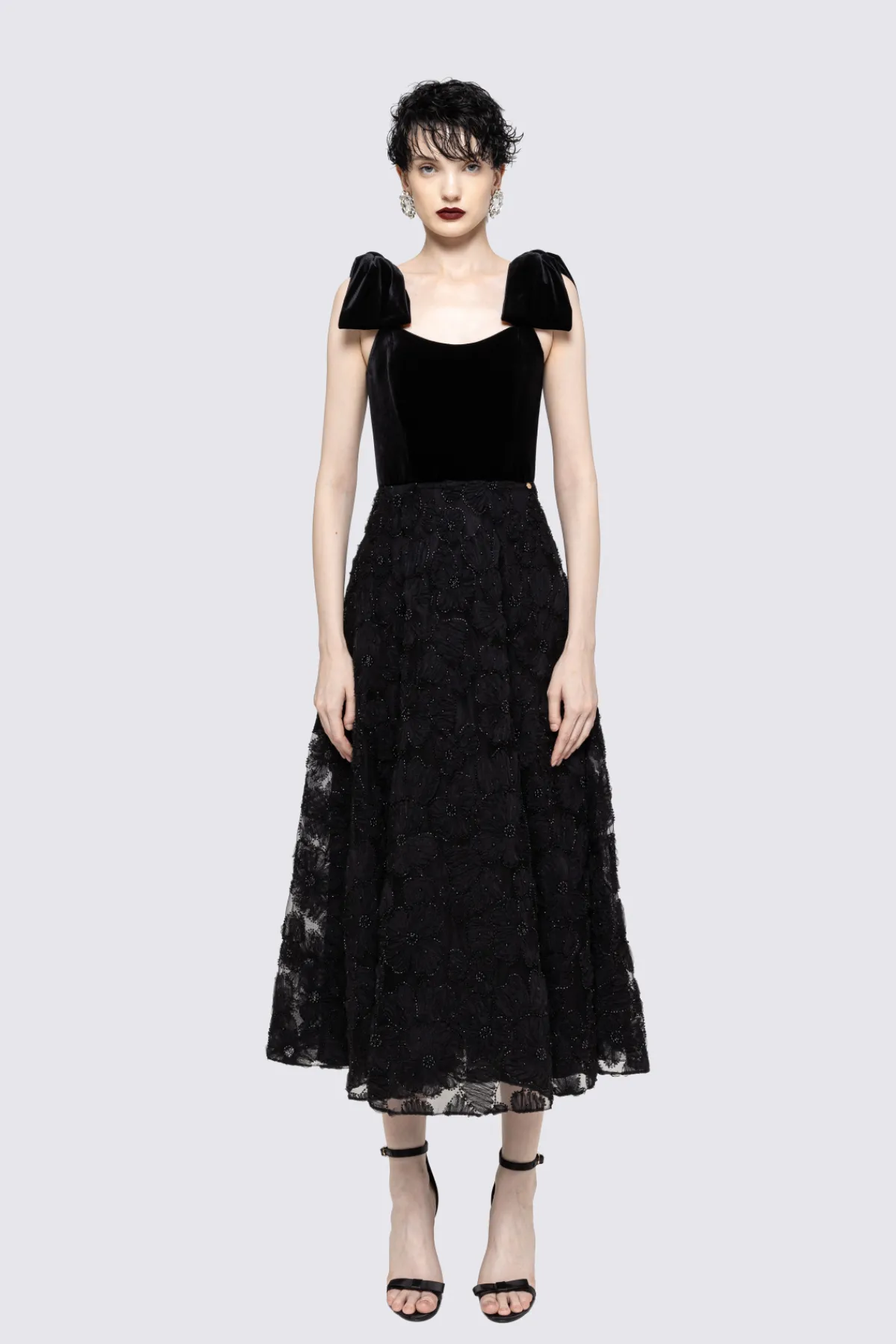 Cheap Embellished lace midi dress Dresses