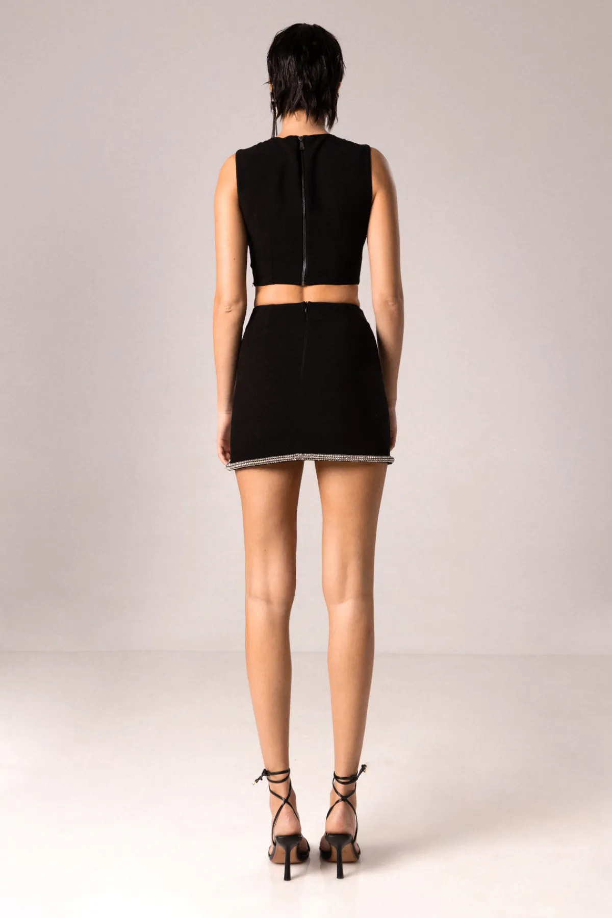 Cheap Embellished mini skirt Skirts