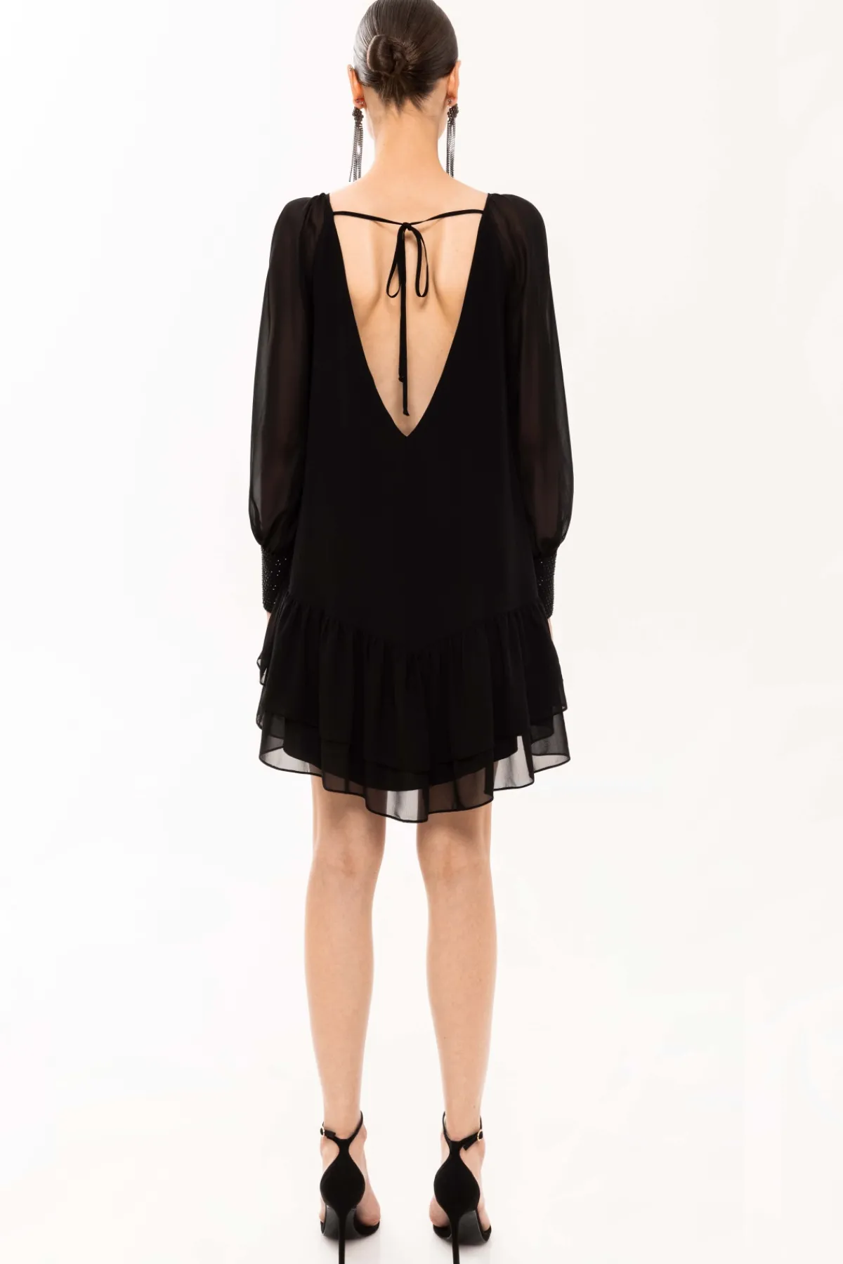 Store Embellished open-back dress Dresses