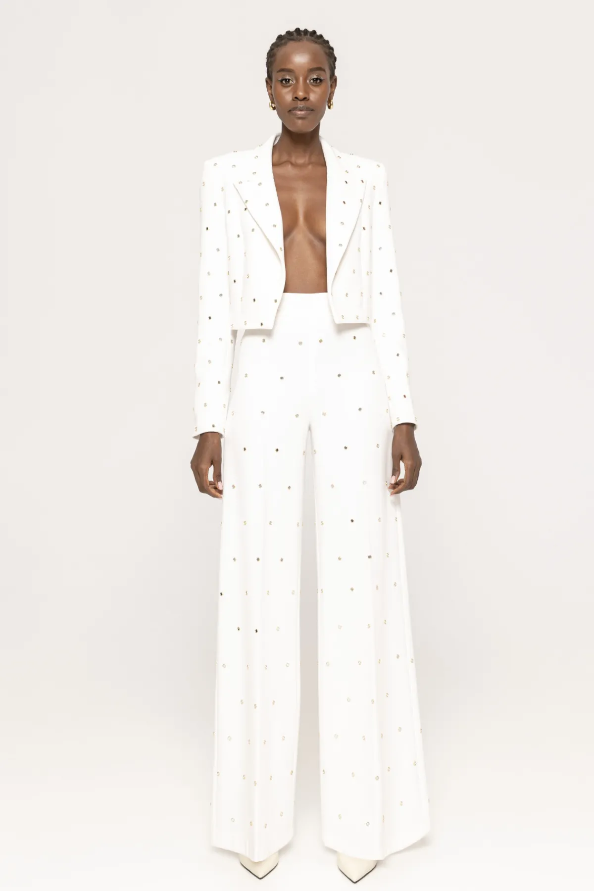 Flash Sale Embellished palazzo pants Pants