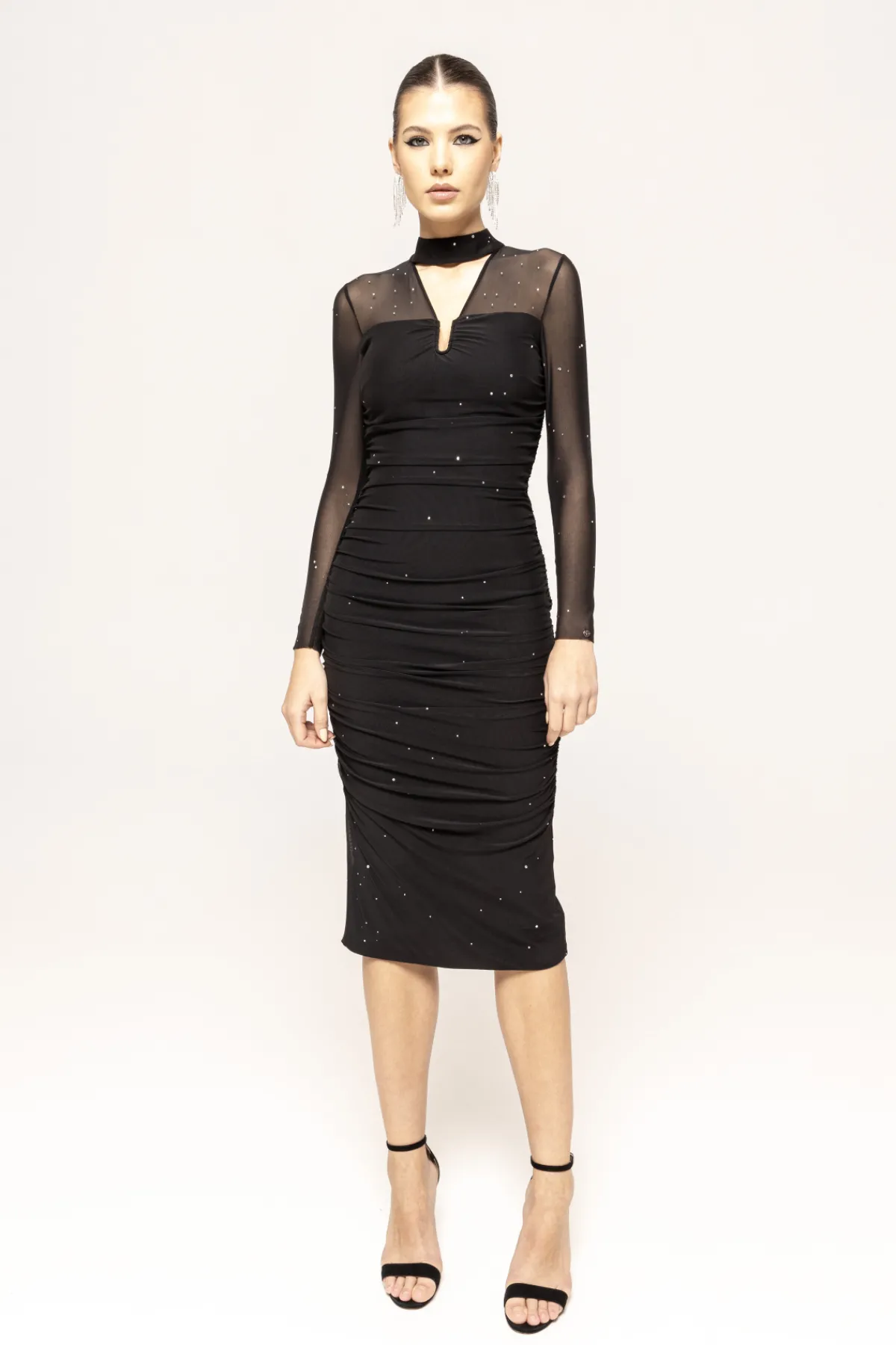 Hot Embellished tulle dress Dresses