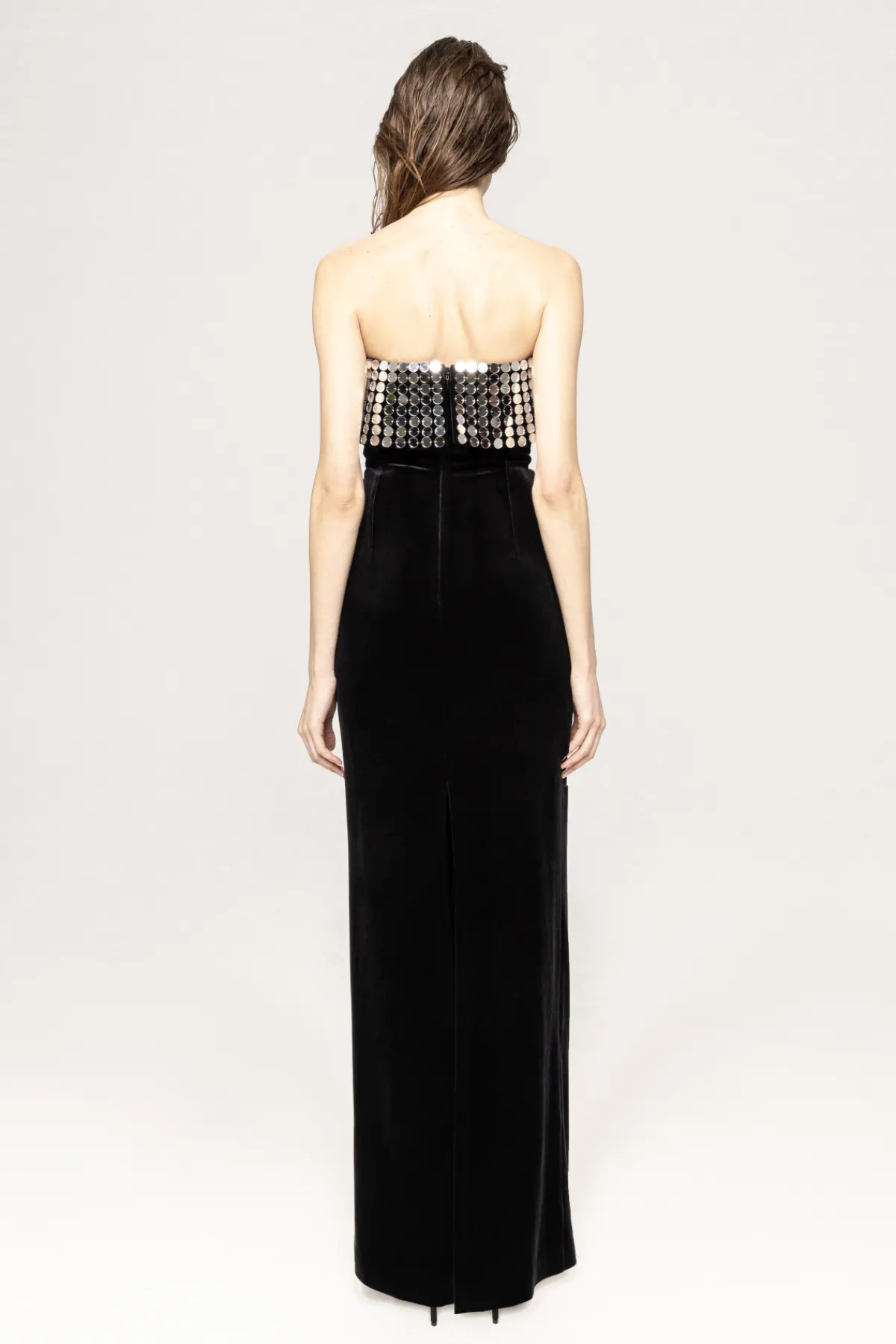 Store Embellished velvet midi dress Dresses