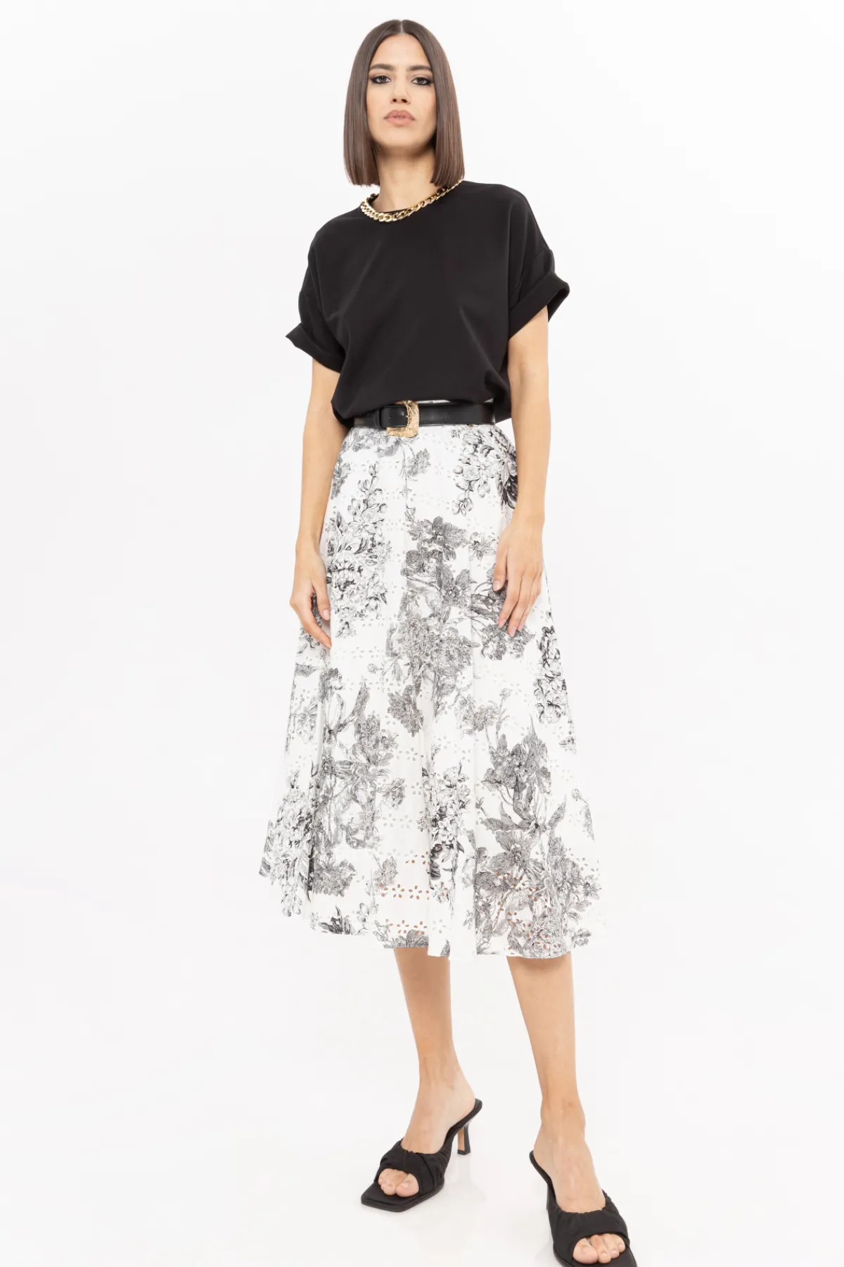 Best Sale Embroidered cotton skirt Skirts