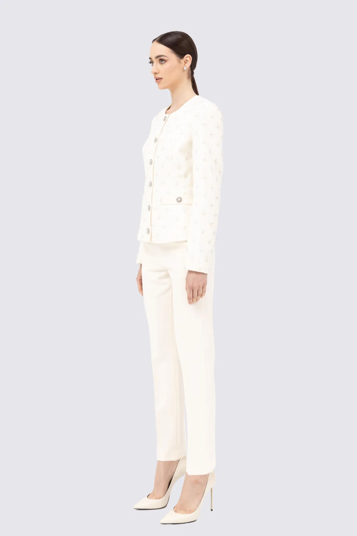 Cheap Embroidered jacquard jacket Jackets