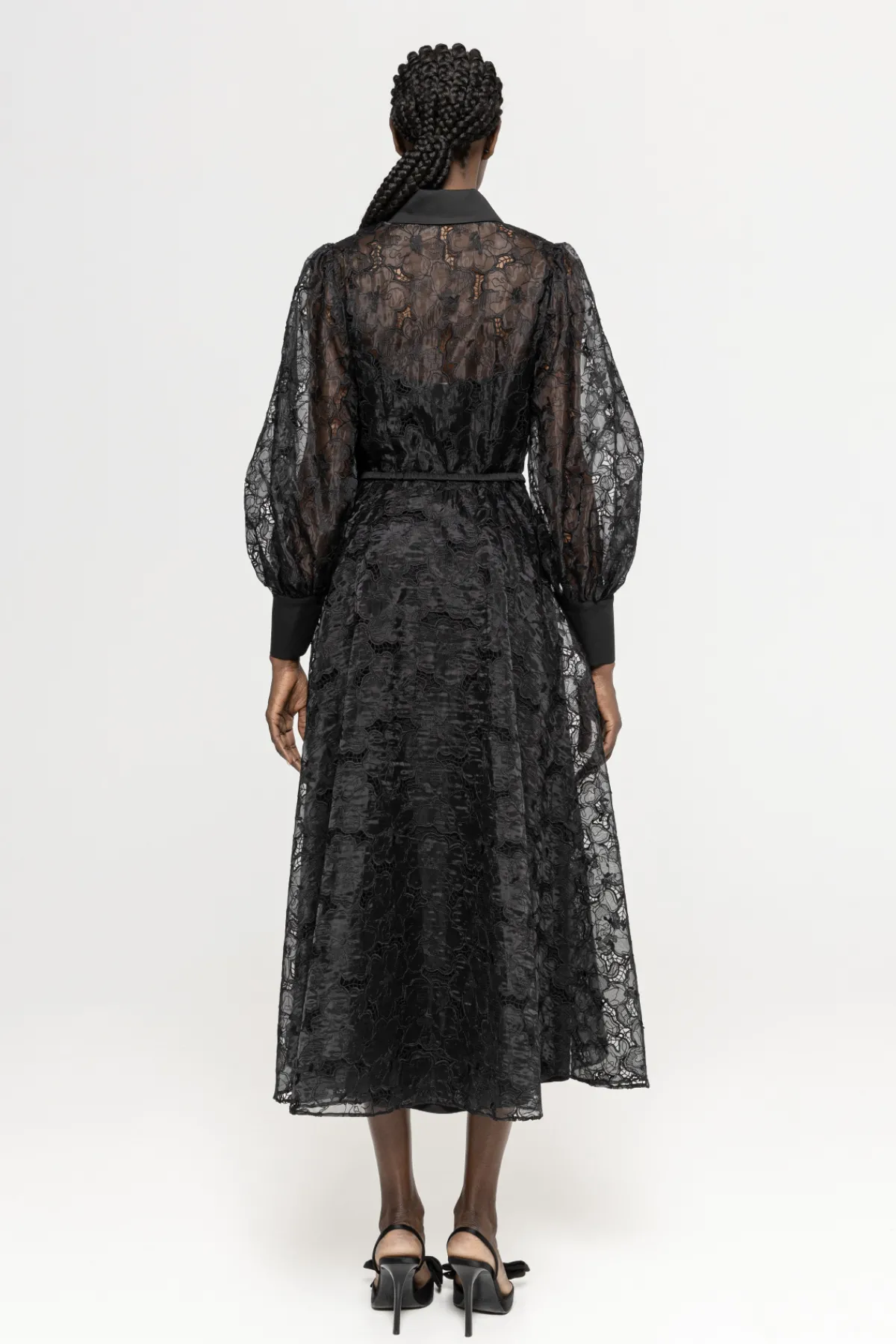 Hot Embroidered organza dress Dresses