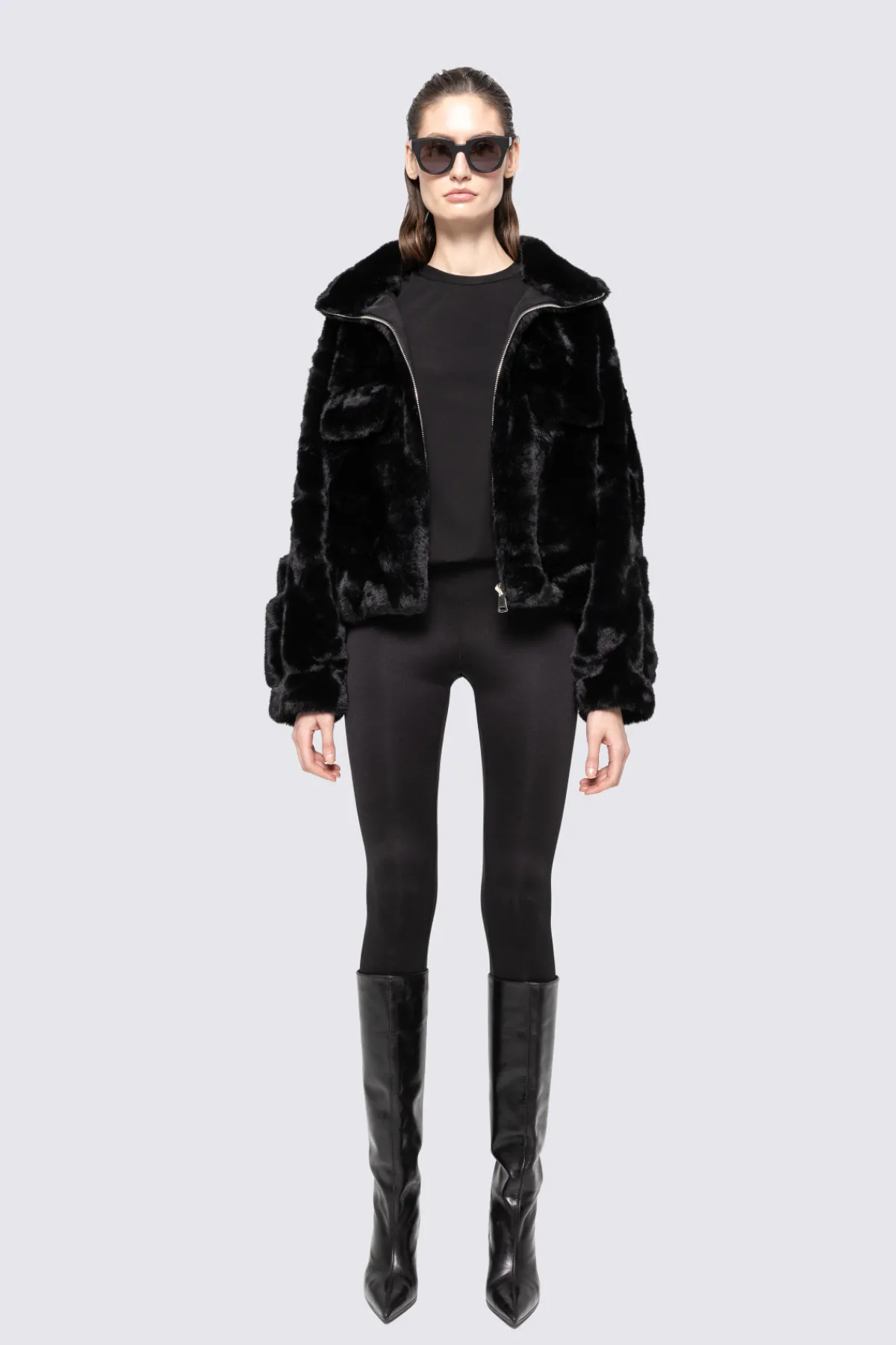 Cheap Faux fur jacket Furs