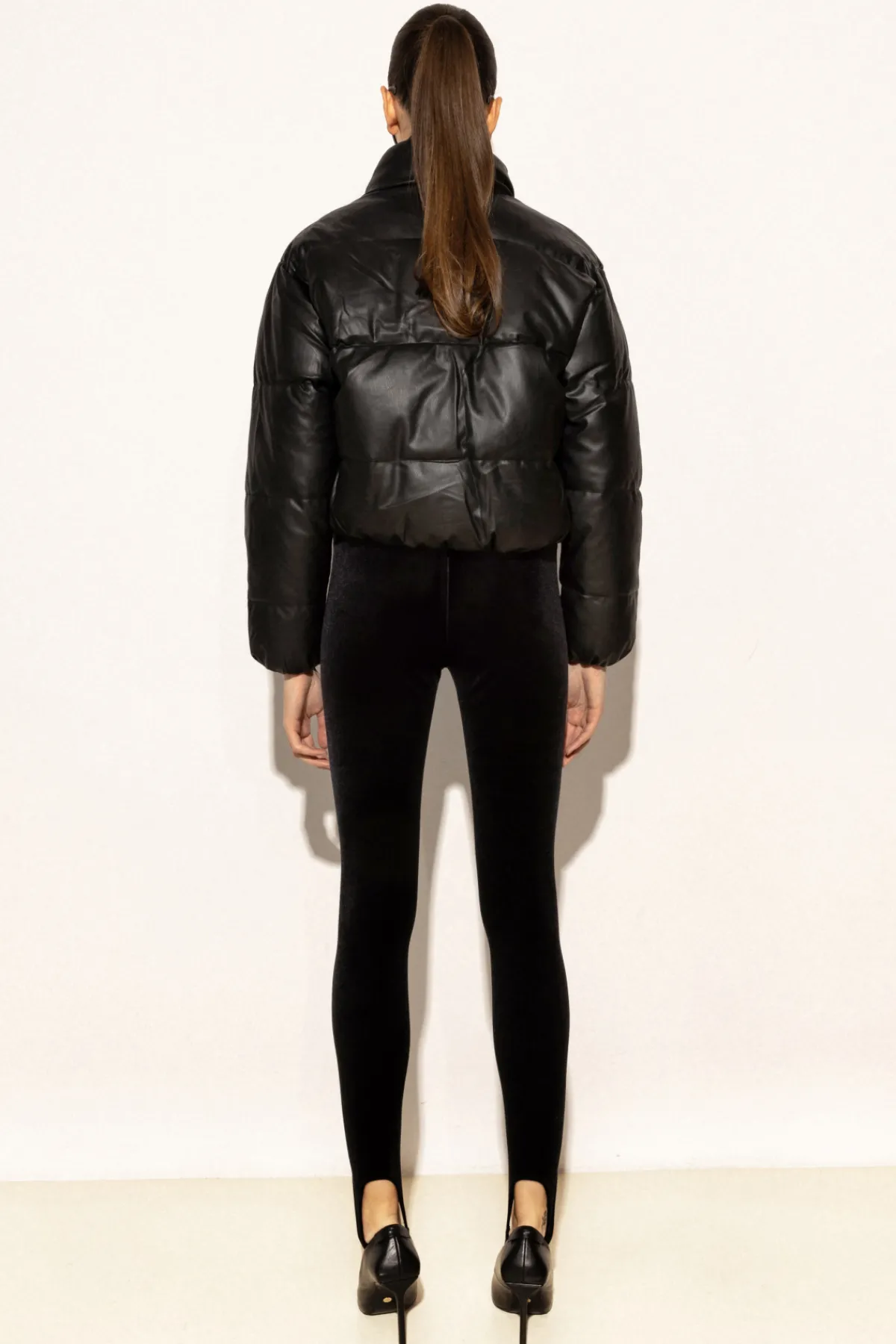 Best Sale Faux leather padded jacket Jackets | Leather
