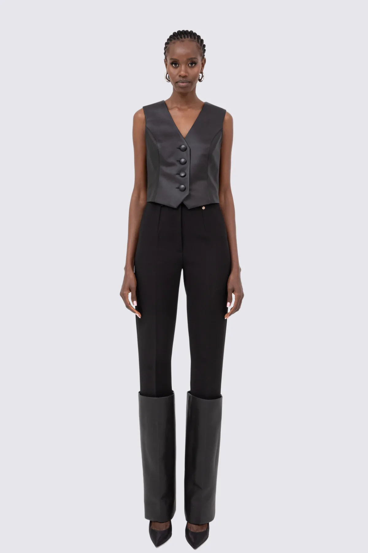 Clearance Faux leather vest Jackets | Leather