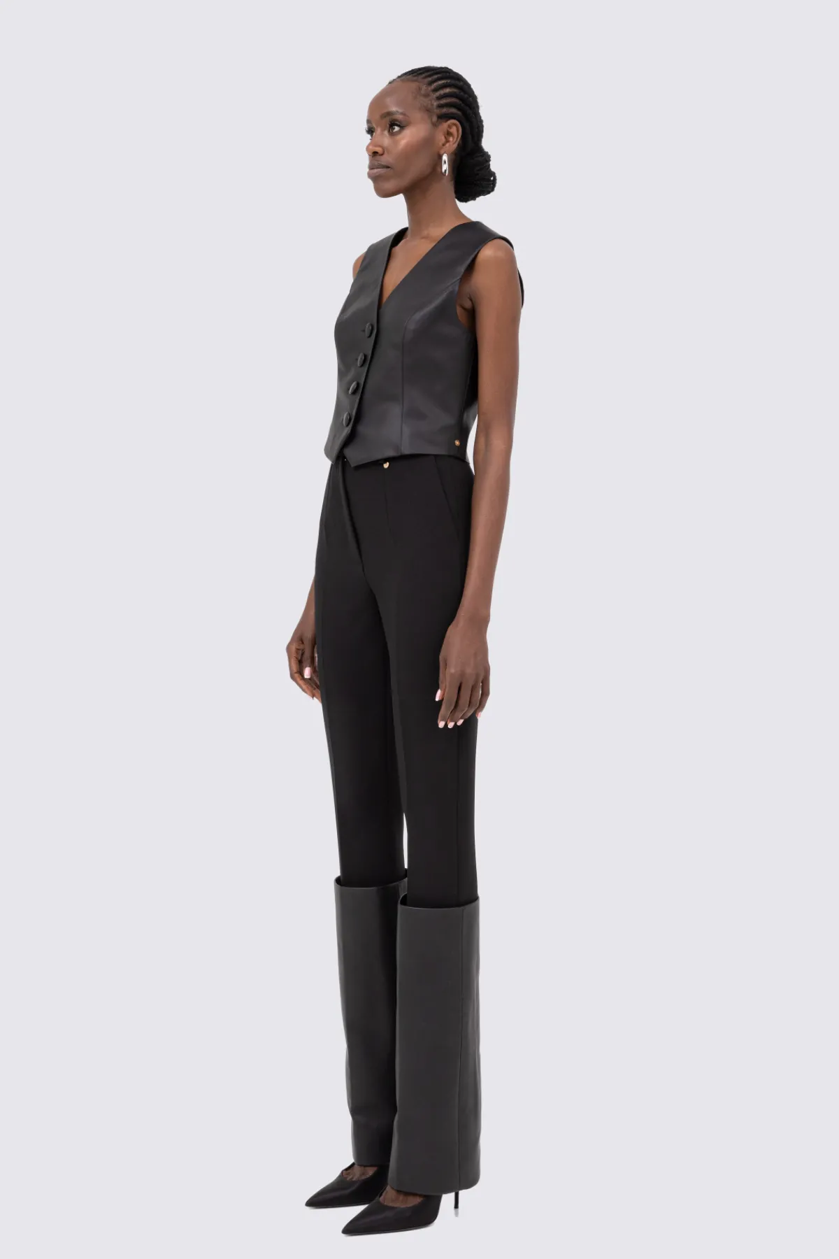 Clearance Faux leather vest Jackets | Leather