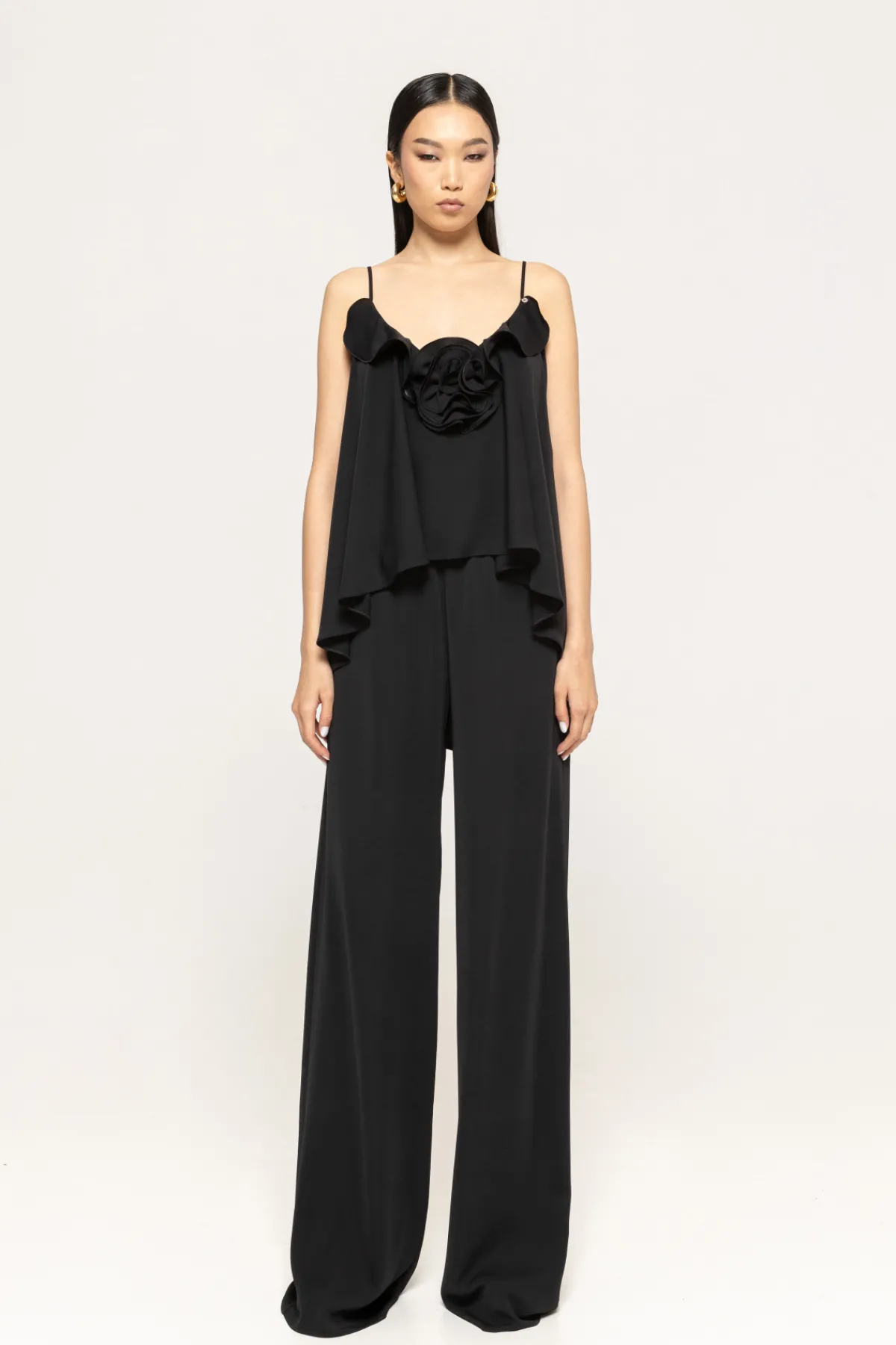 Flash Sale Floral-appliqué jumpsuit Jumpsuits