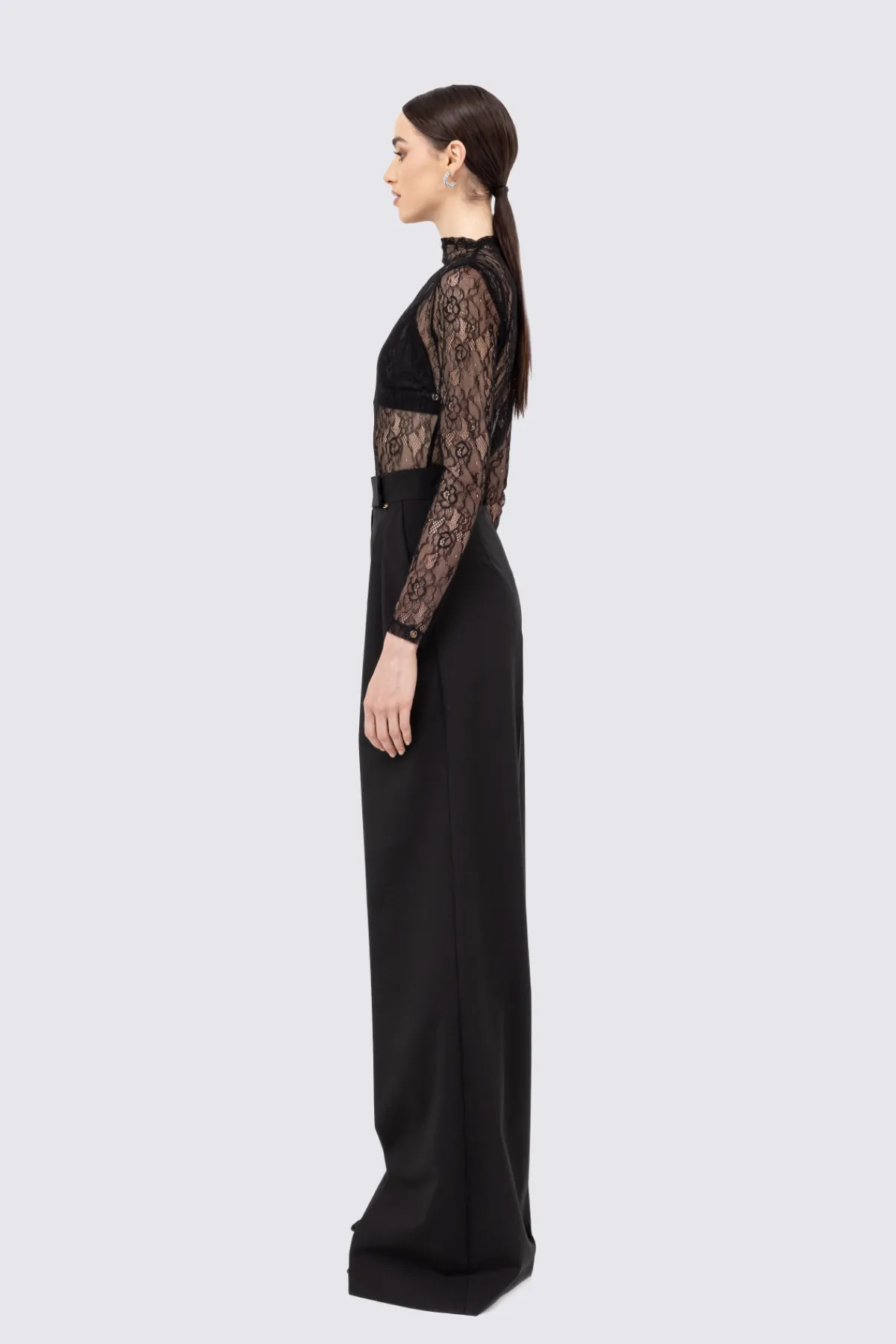 Cheap Floral-appliqué lace bodysuit Body