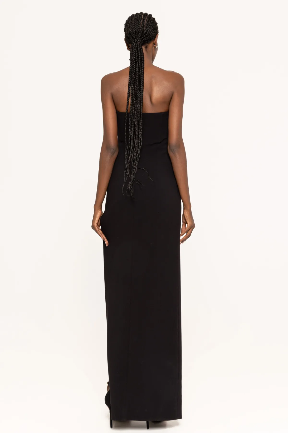 Cheap Floral-appliqué maxi dress Dresses