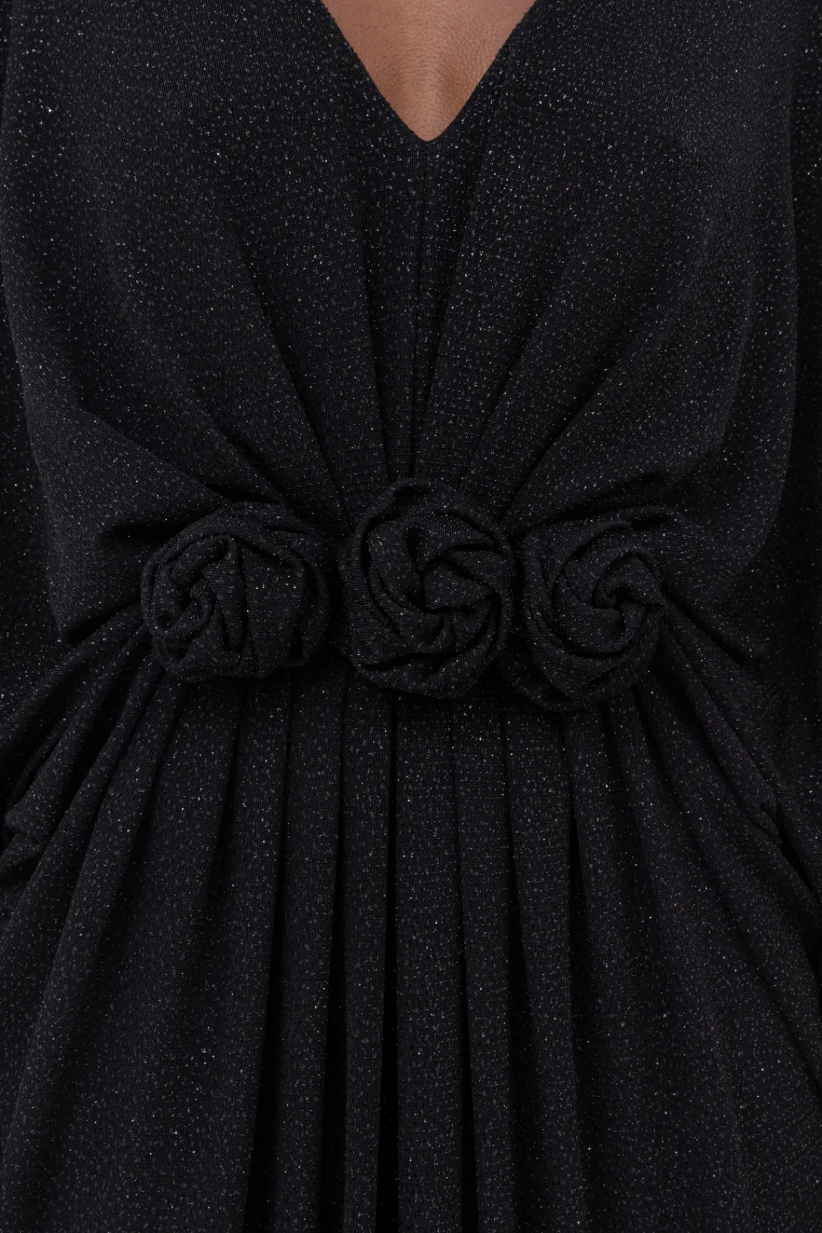 Hot Floral-appliqué midi dress Dresses