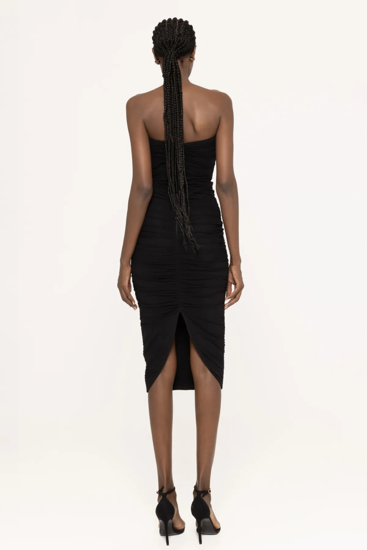 Best Floral-appliqué ruched dress Dresses