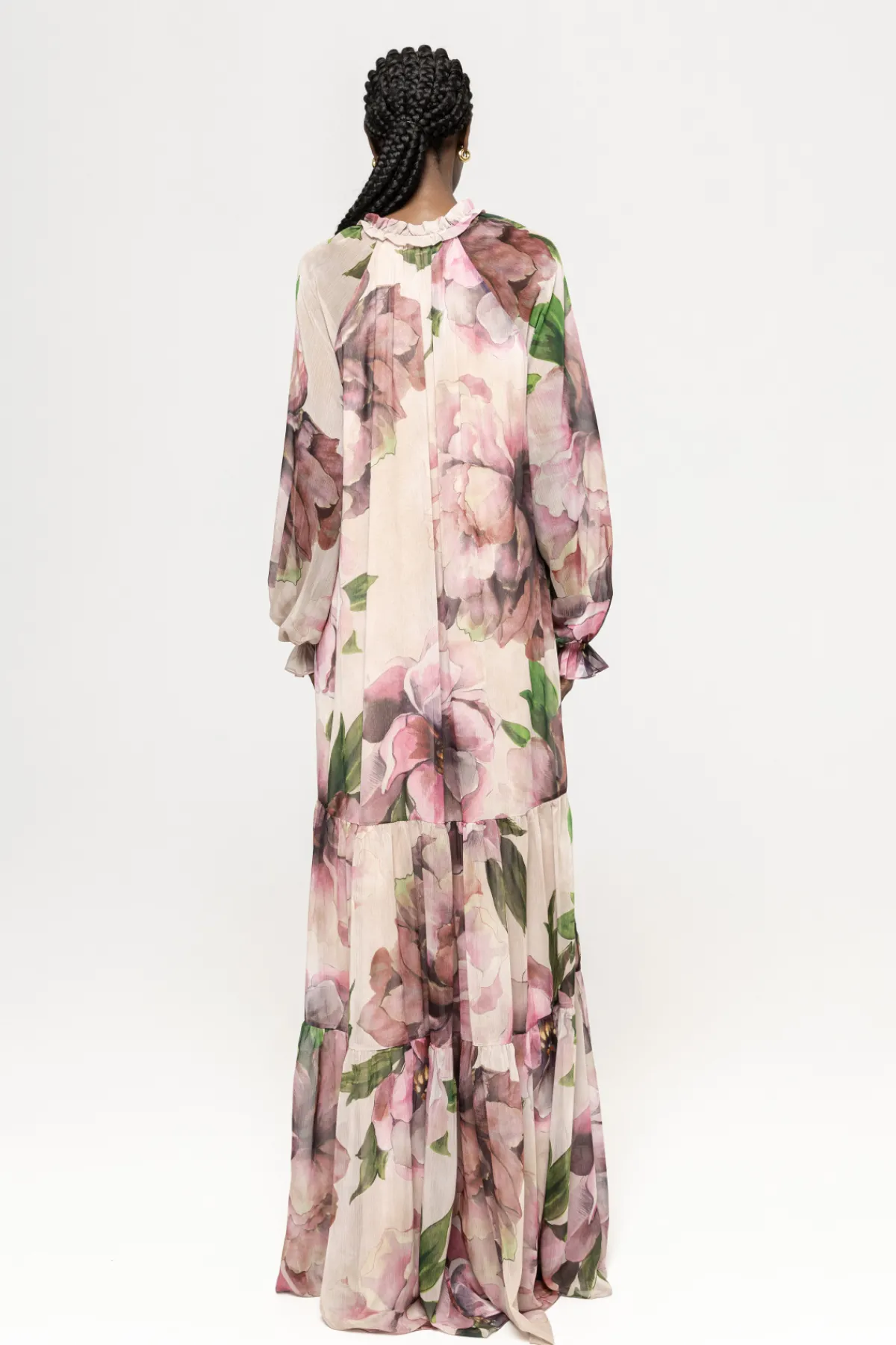 Discount Floral-detail maxi dress Dresses