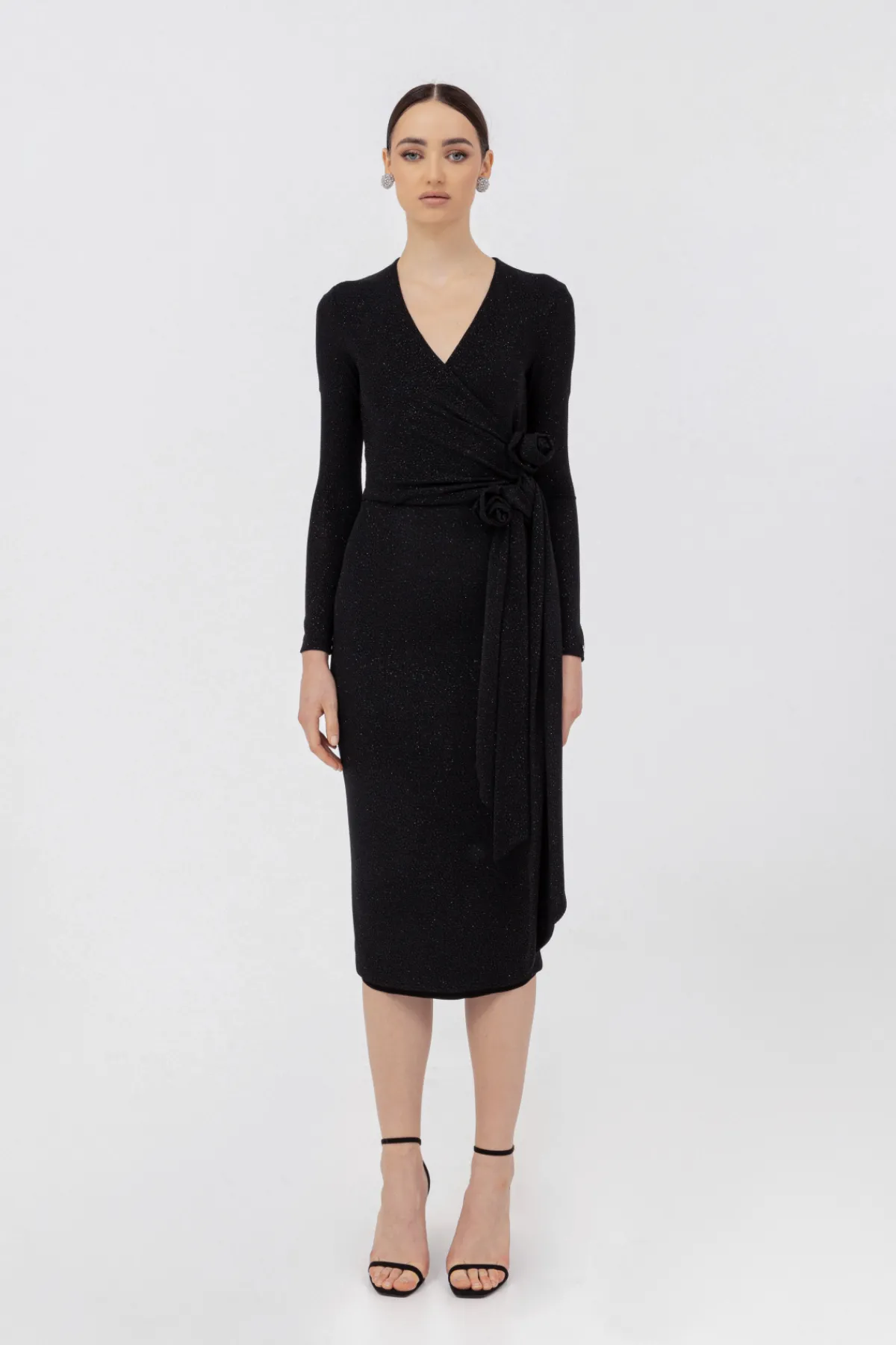 Best Sale Floral-detail midi dress Dresses