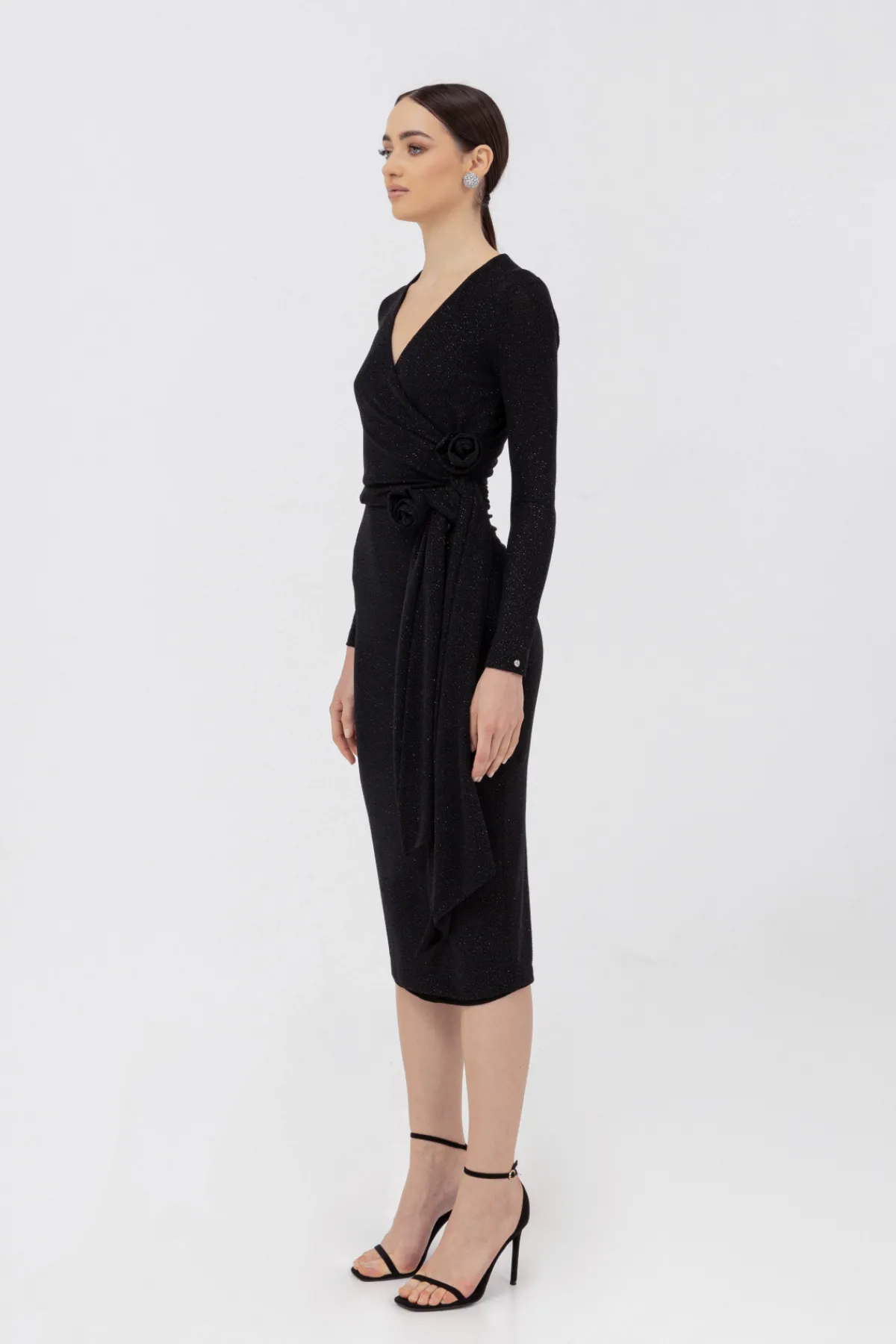 Best Sale Floral-detail midi dress Dresses