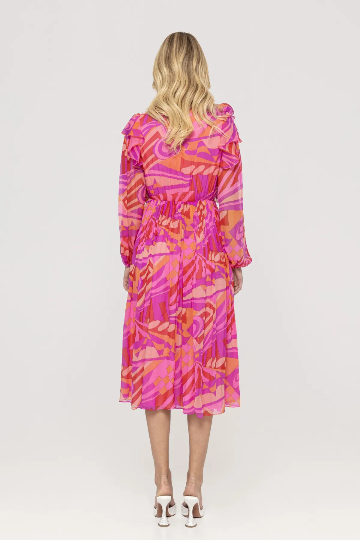 New Floral-detail silk dress Dresses