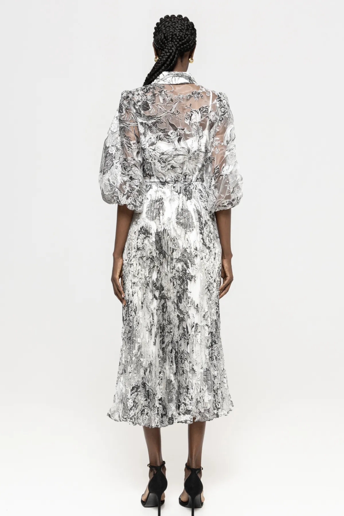 Best Sale Floral- organza dress Dresses