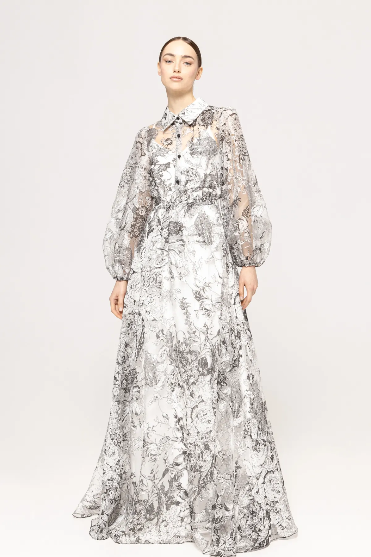 Best Floral- organza maxi dress Dresses