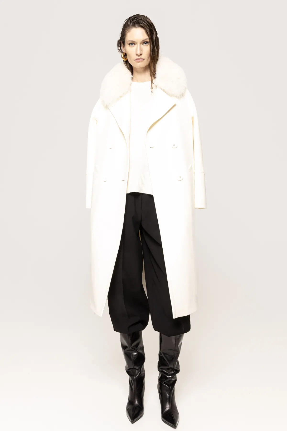 Best Fox-fur collar coat Coats