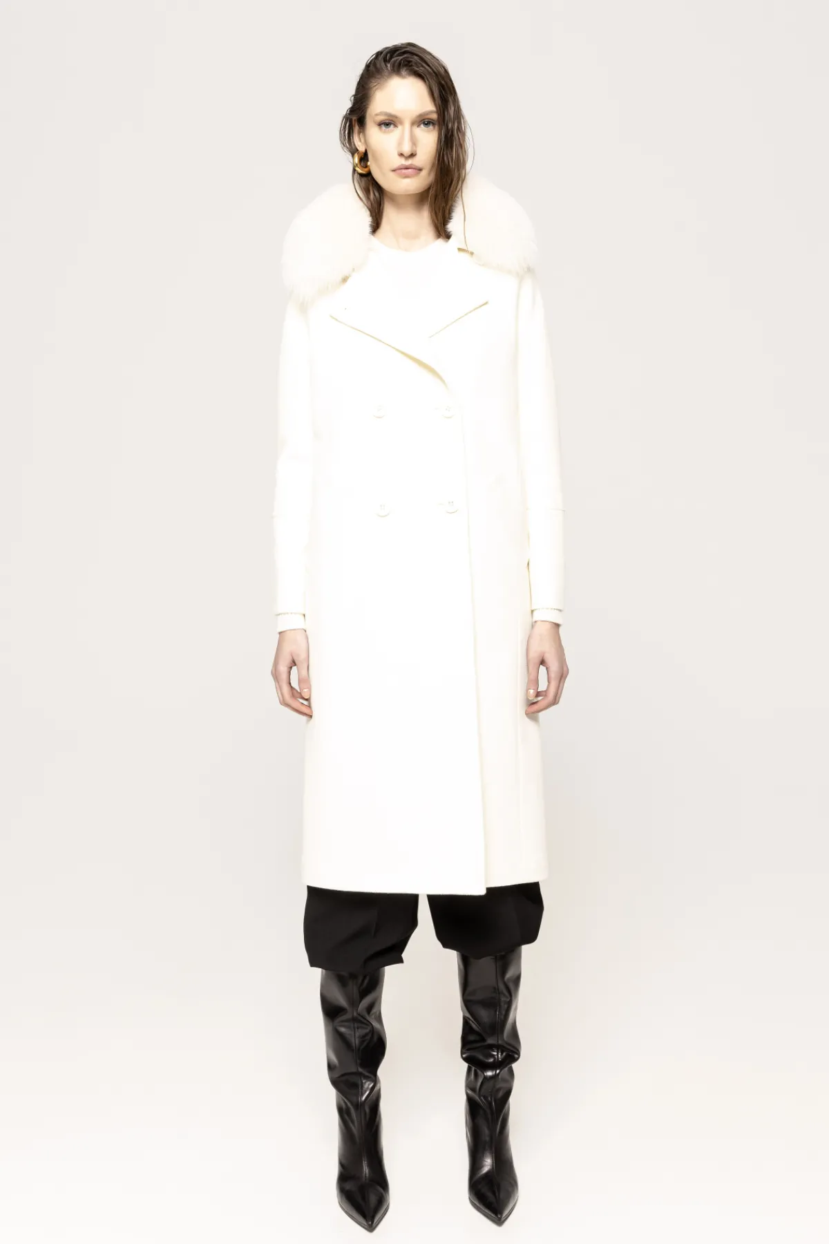 Best Fox-fur collar coat Coats